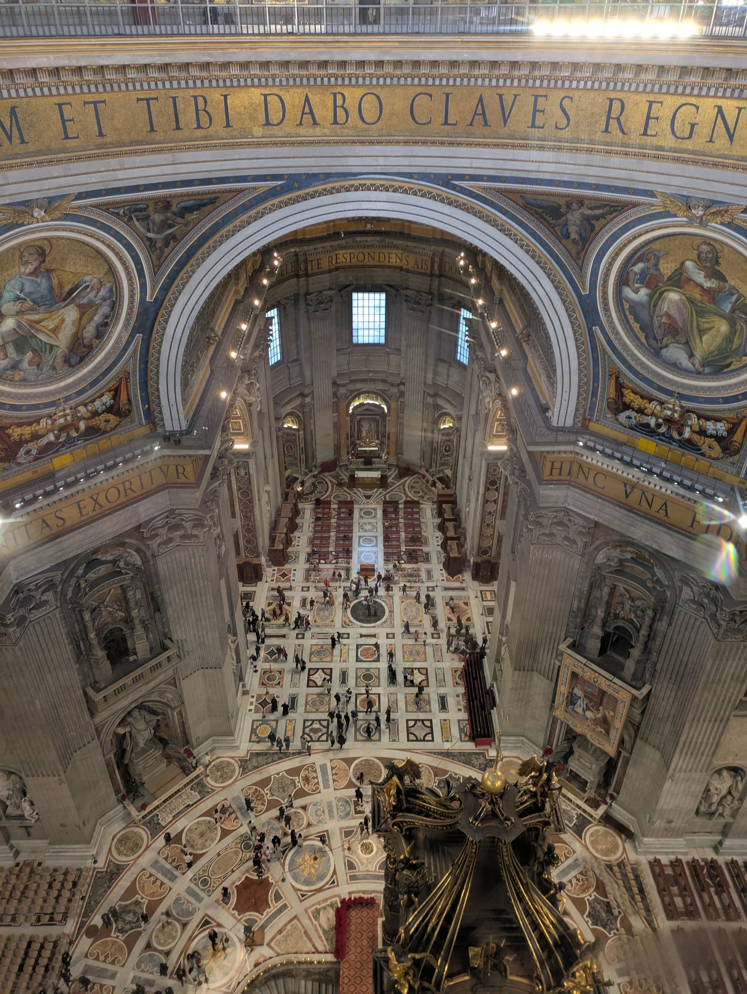 View from the dome, original photo