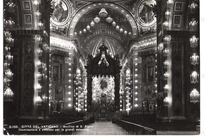 Illuminated by candles