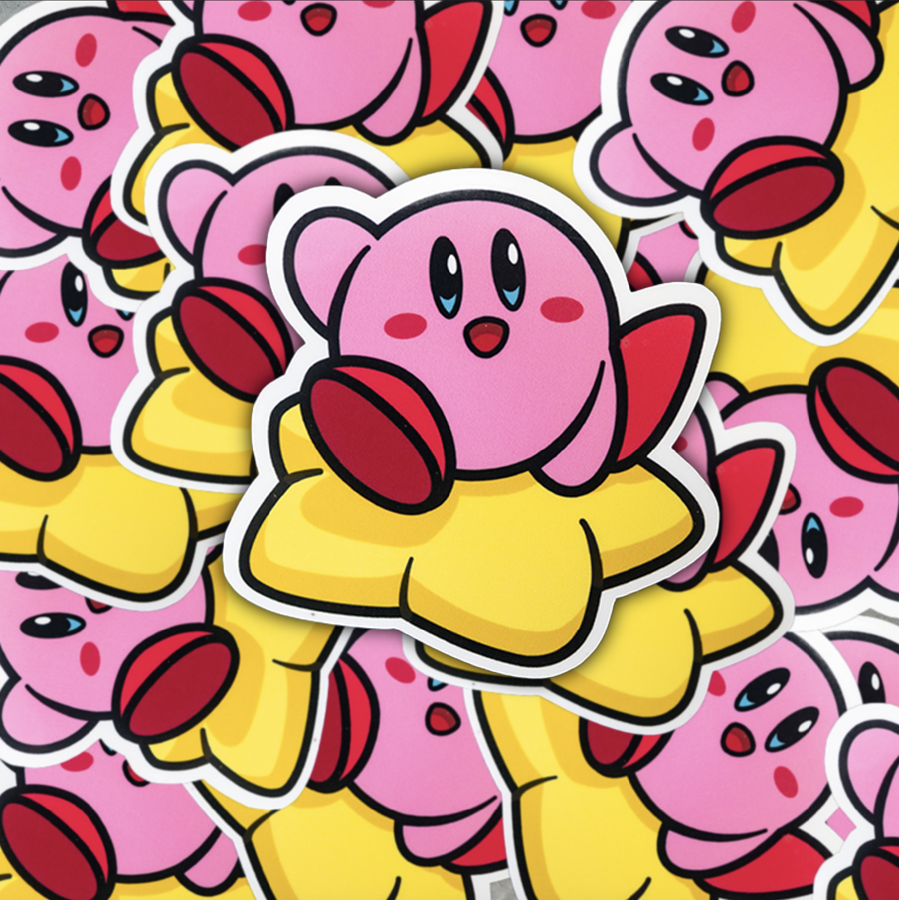 Pink Puff Pastry Sticker