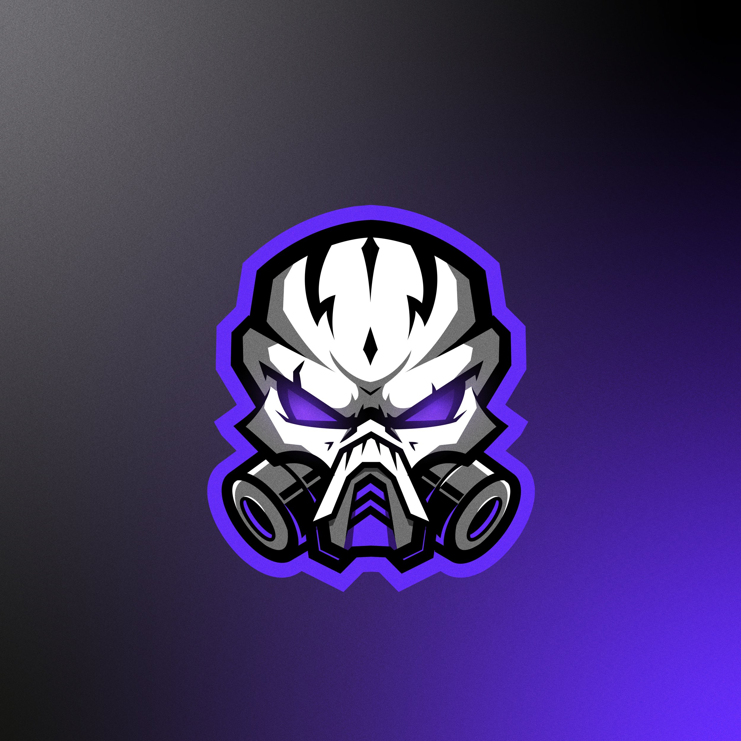 Esports Logo. Made with Procreate and Illustrator. 