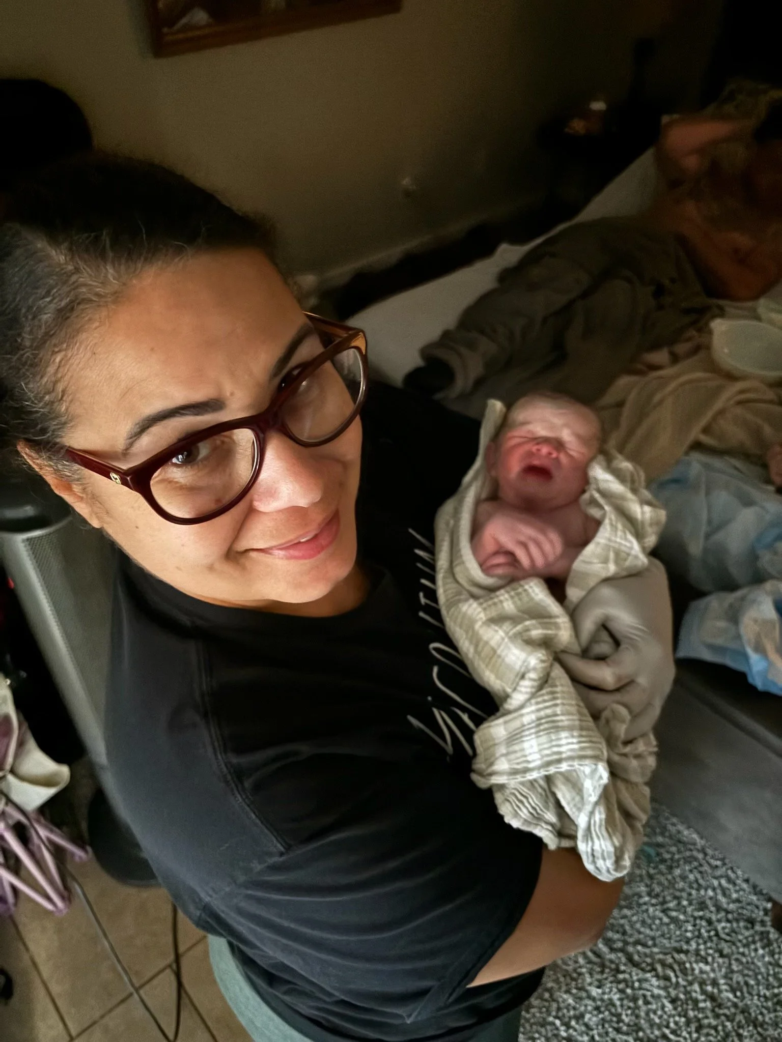 Tayna Chessman licensed home birth midwife Riverside County California