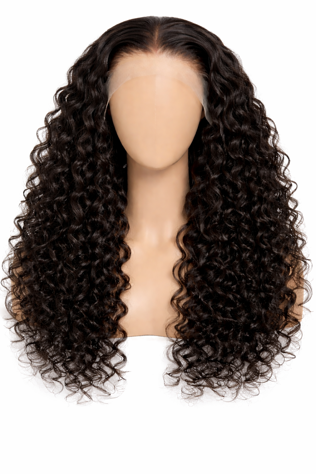 Curly Frontal Wig Human Hair