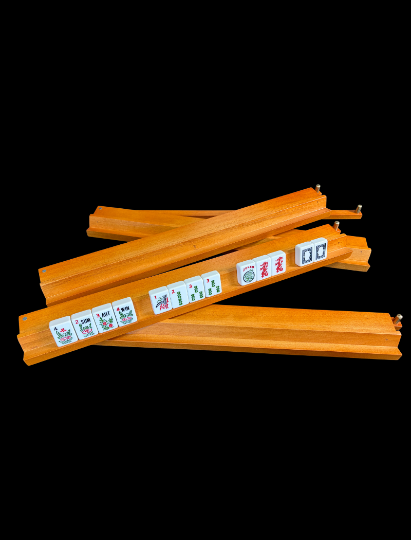Wooden Rack/Pusher Set of 4