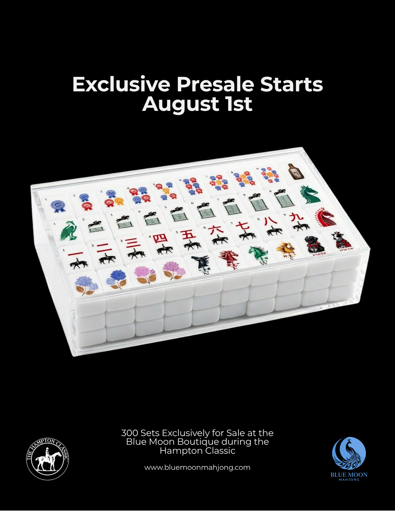 Hampton Classic Exclusive Mahjong Set - Limited Edition Presale