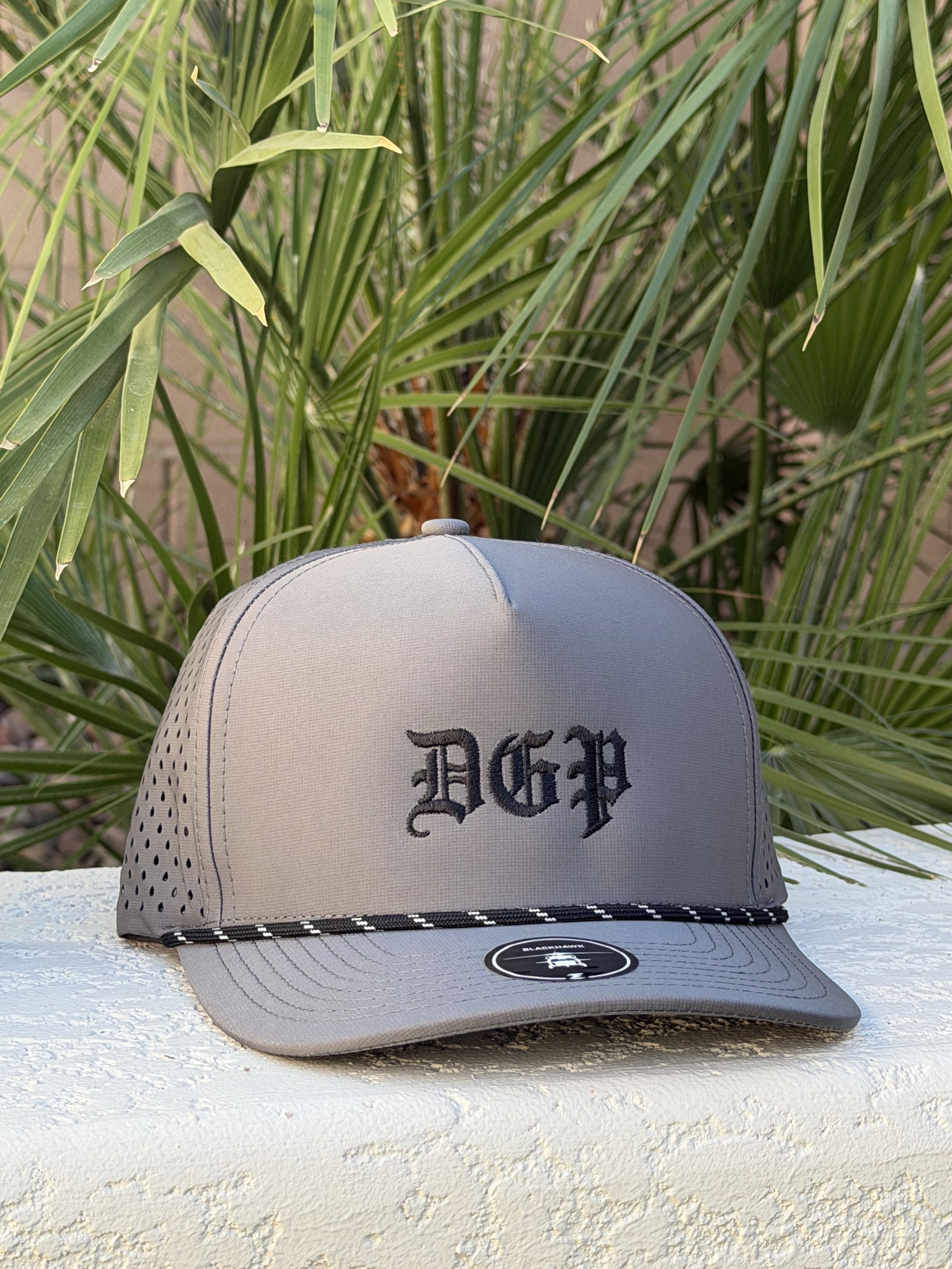 DGP Gray/Black Rope Hat