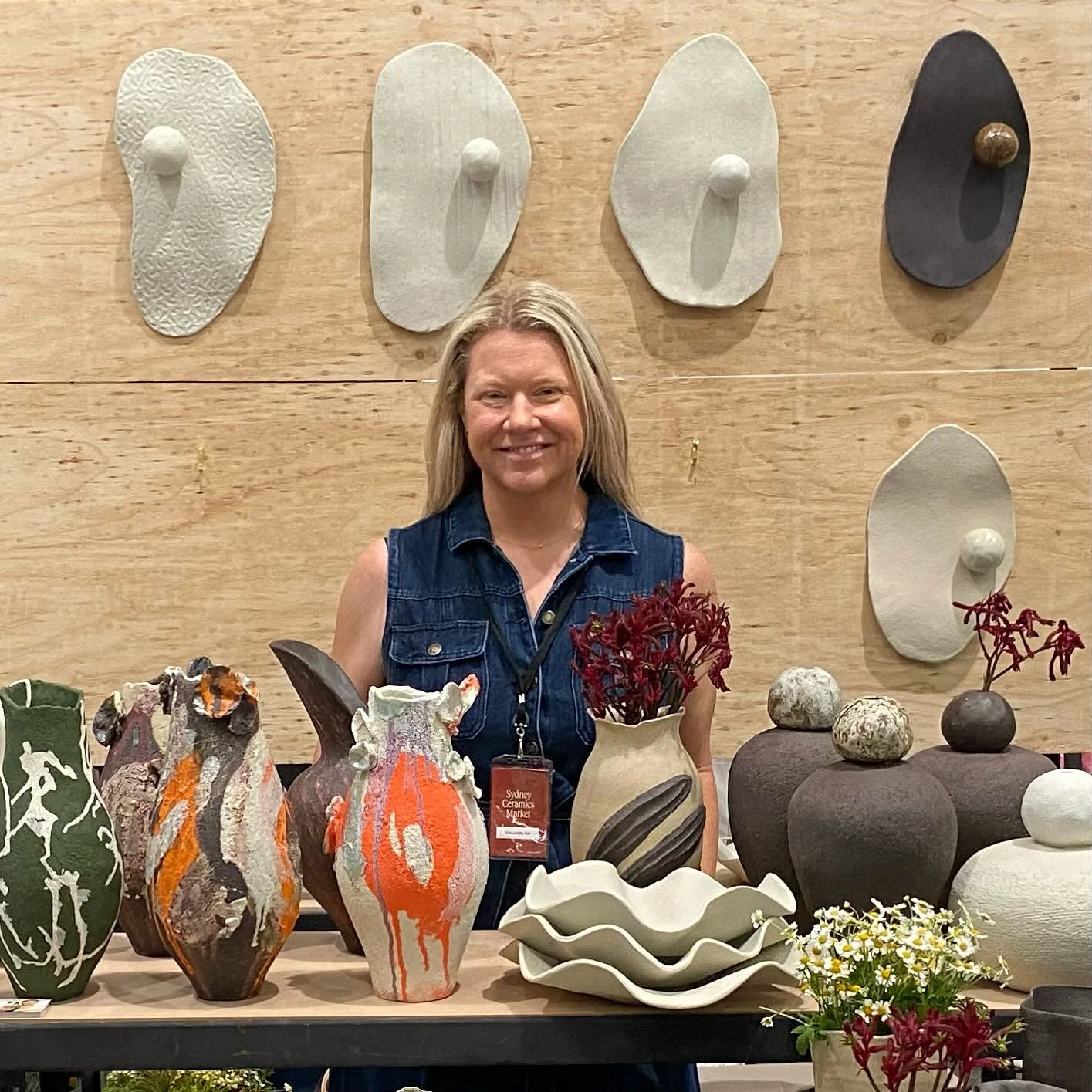 What an incredible weekend at @sydneyceramicsmarket! 

I&rsquo;m still on such a high from being surrounded by so many talented makers, ceramic lovers and beautiful humans. The energy, the conversations, the music, the atmosphere, everything was pure