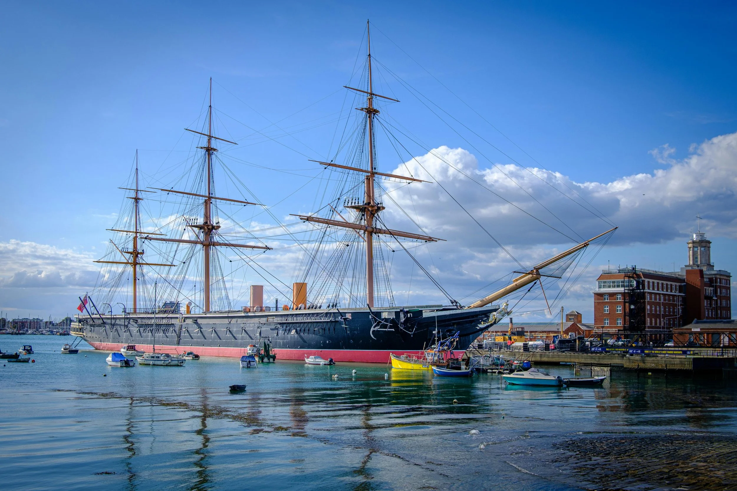 Historic Dockyard Portsmouth Outdoor wedding
