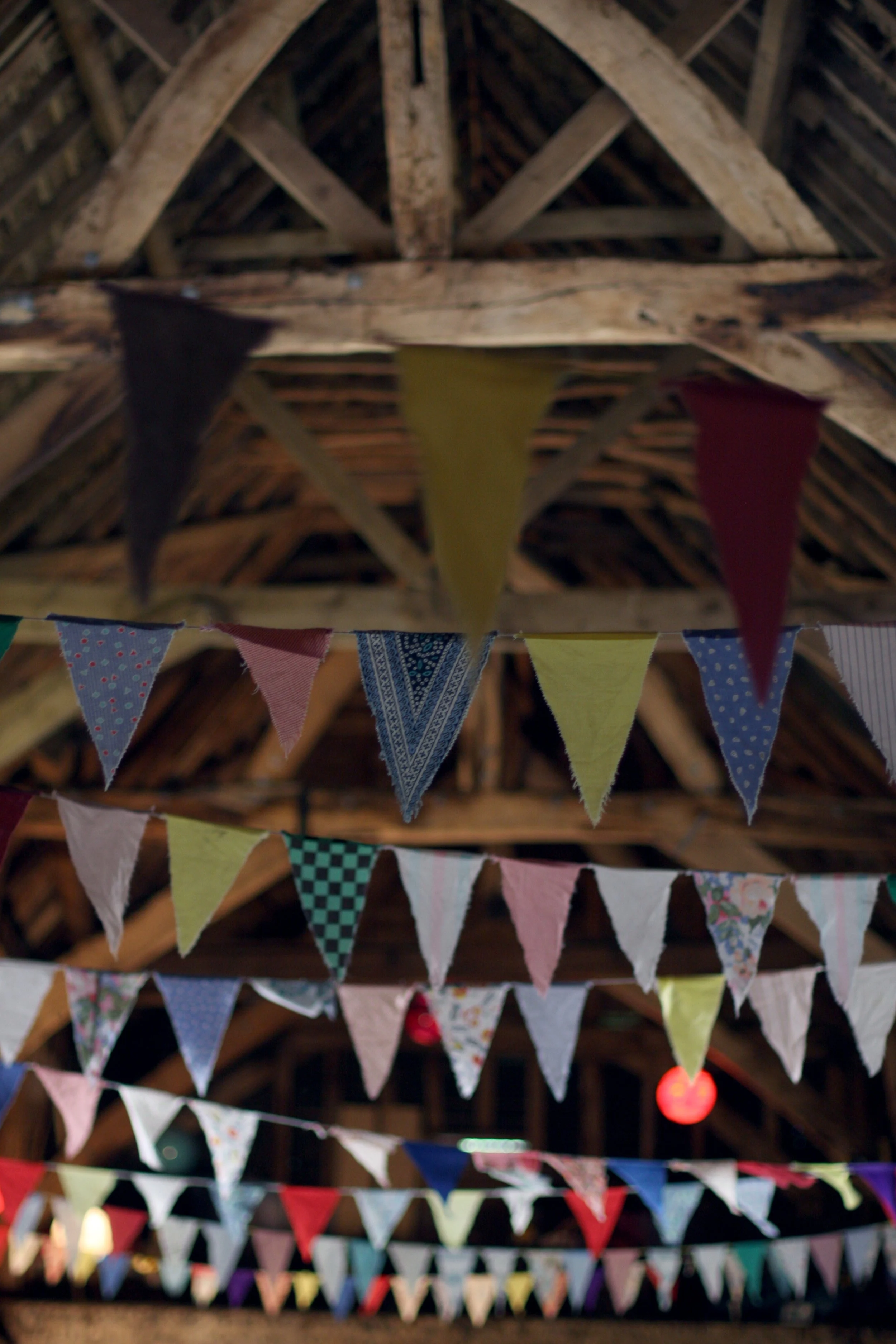 Outdoor bunting festival ceremony Hampshire