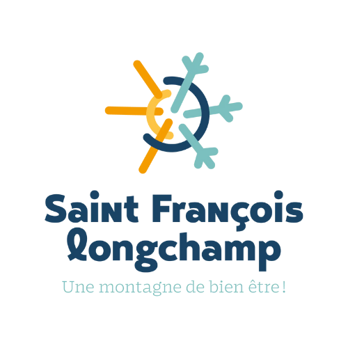 Logo de l'association Saint-François Longchamp avec des outils de bricolage et le texte en français.