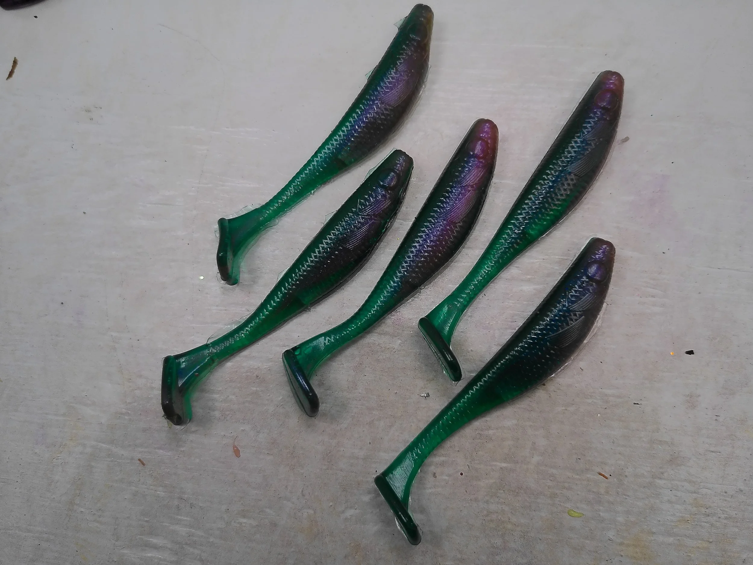 bass fishing soft plastics