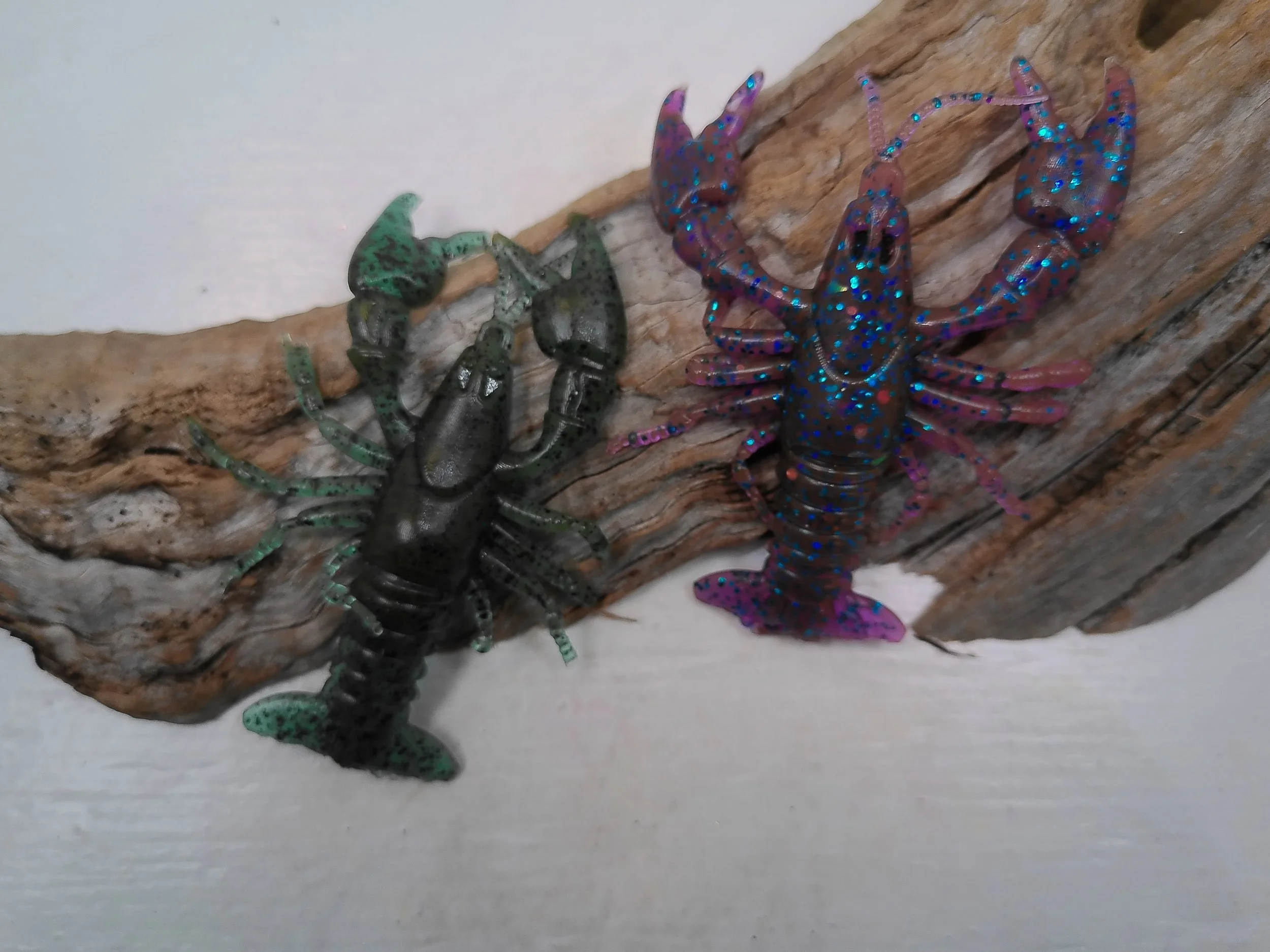 4' Chaney Creek Real Craw - Multiple Colors (3 pk)