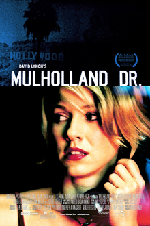 Film afişi: Holly Wood ve diğer karakterler, David Lynch'in Mulholland Drive filmi ile ilgili.