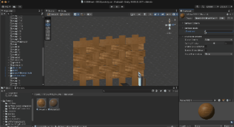 Shader Graph controls a snippet of thread