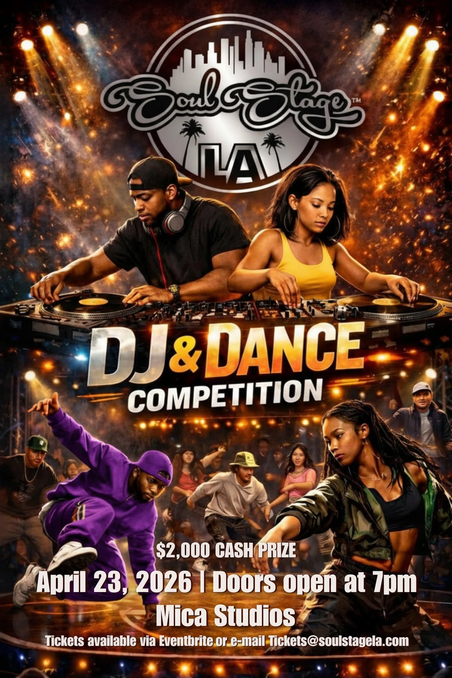 Soul Stage LA DJ & Dancers Competition 2026