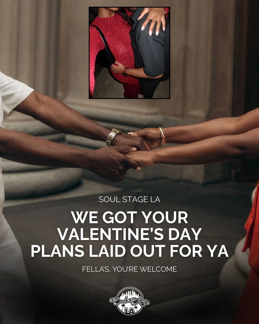 Fellas&hellip; we know you&rsquo;re stressinggggg 😭
Valentine&rsquo;s Day is coming fast and the group chat is NOT helping.

Good music. Real vibes. No thinking required.
You&rsquo;re welcome.

🎤 Live vocals
💸 $1,000 competition
📍 DTLA | Feb 12
?