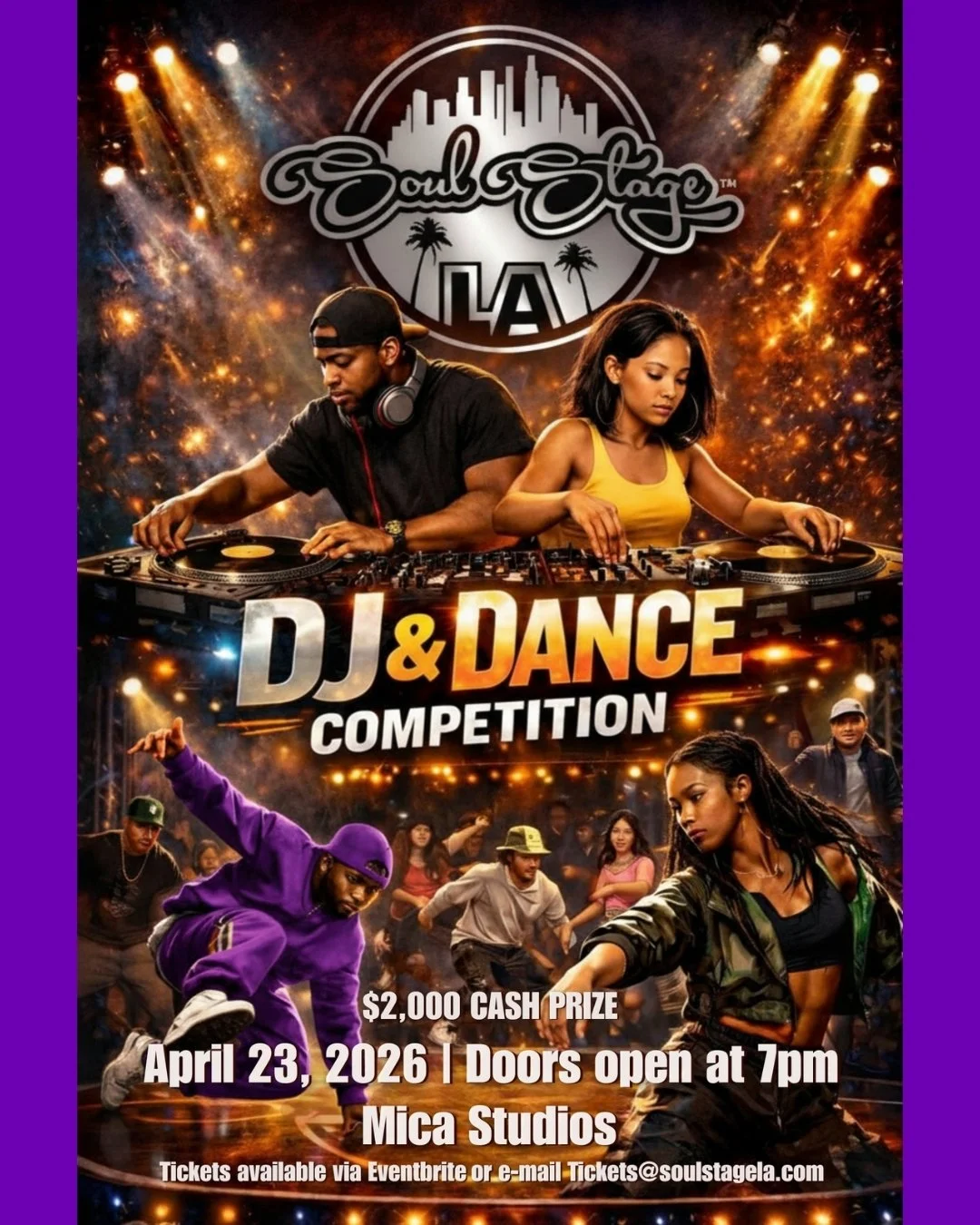 Tickets are now available for our DJ + Dance Compeititon going down on 4/23 @wearemica 

Head to the link in bio to grab yours now AND share this to your favorite DJs and Dancers in LA as we are still looking for the best of the best to compete for $