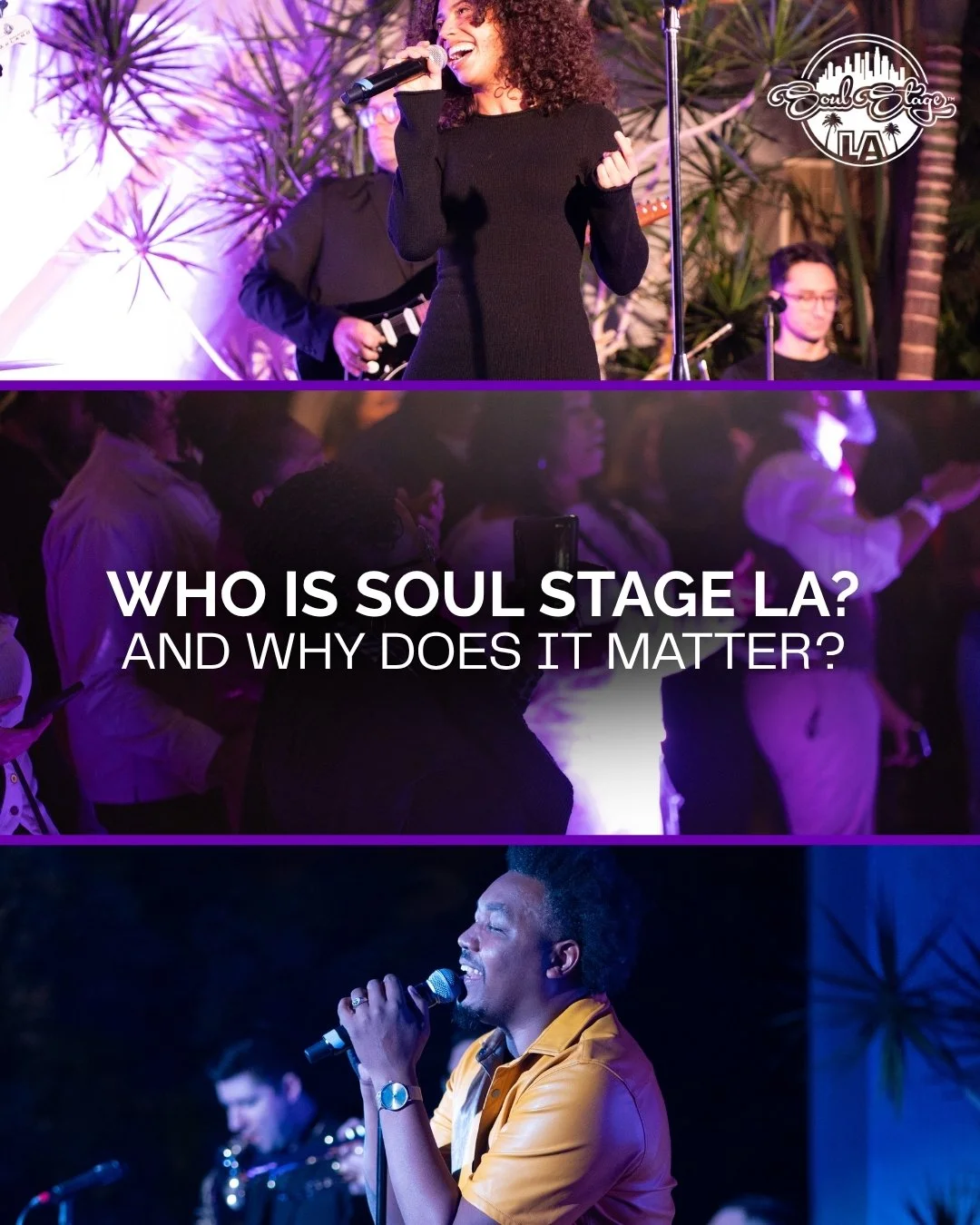 WHO IS SOUL STAGE LA?

Not just an event.
Not just a competition.

Soul Stage LA is culture in real time.

It&rsquo;s where music, movement, and community actually meet, not curated for aesthetics, but built on feeling.

Where DJs pull from real root