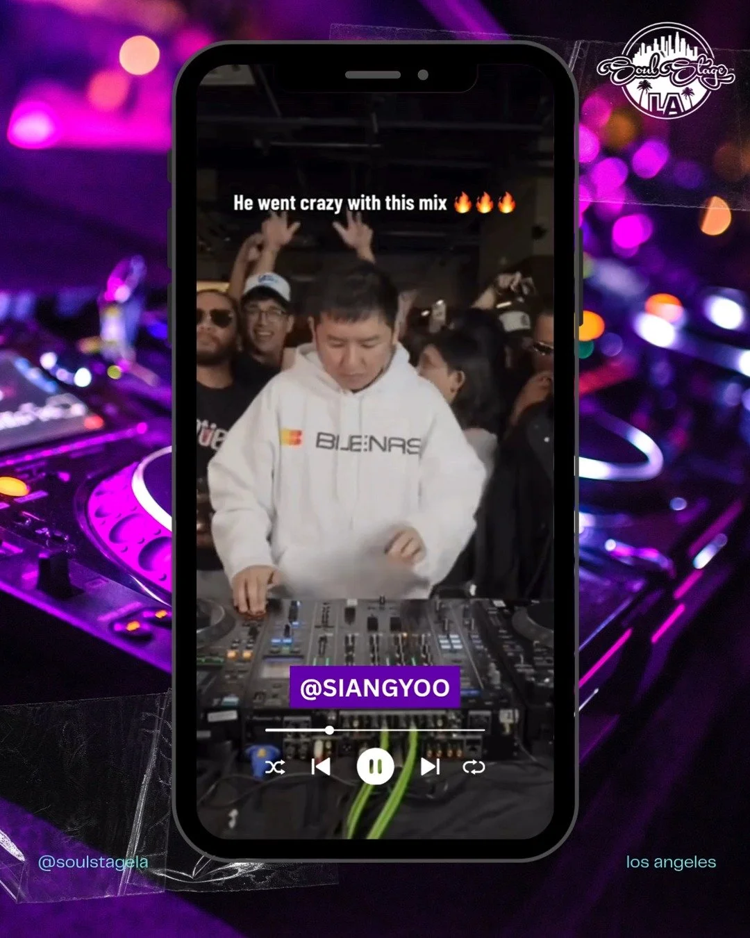 We're picking up what they're putting down 🔥🔥

@siangyoo
@jblazeofficial
@dj.chvmeleon
@leilani.kiana
@djfaajii
@ztrette

#djs #dancers #losangeles #losangelesevents