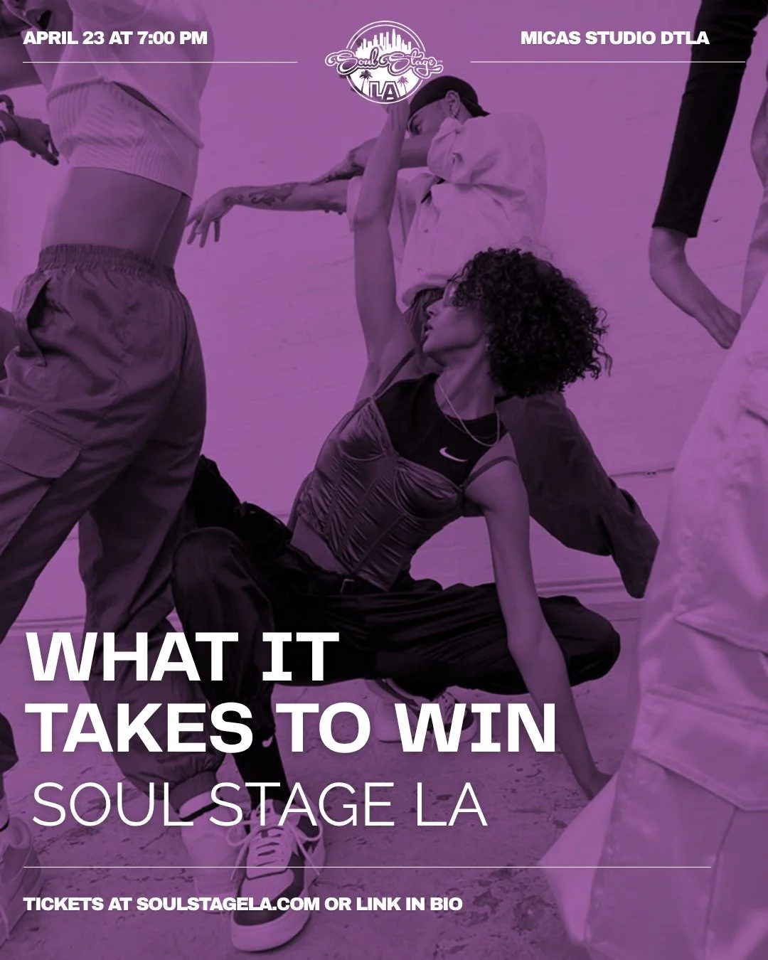 48 hours left to submit. Don't let this be the opportunity you scrolled past.

Soul Stage LA is looking for the most original, most locked-in, performers in the city. Dancers. DJs. If you've been waiting for your moment, this is literally it.

Just y