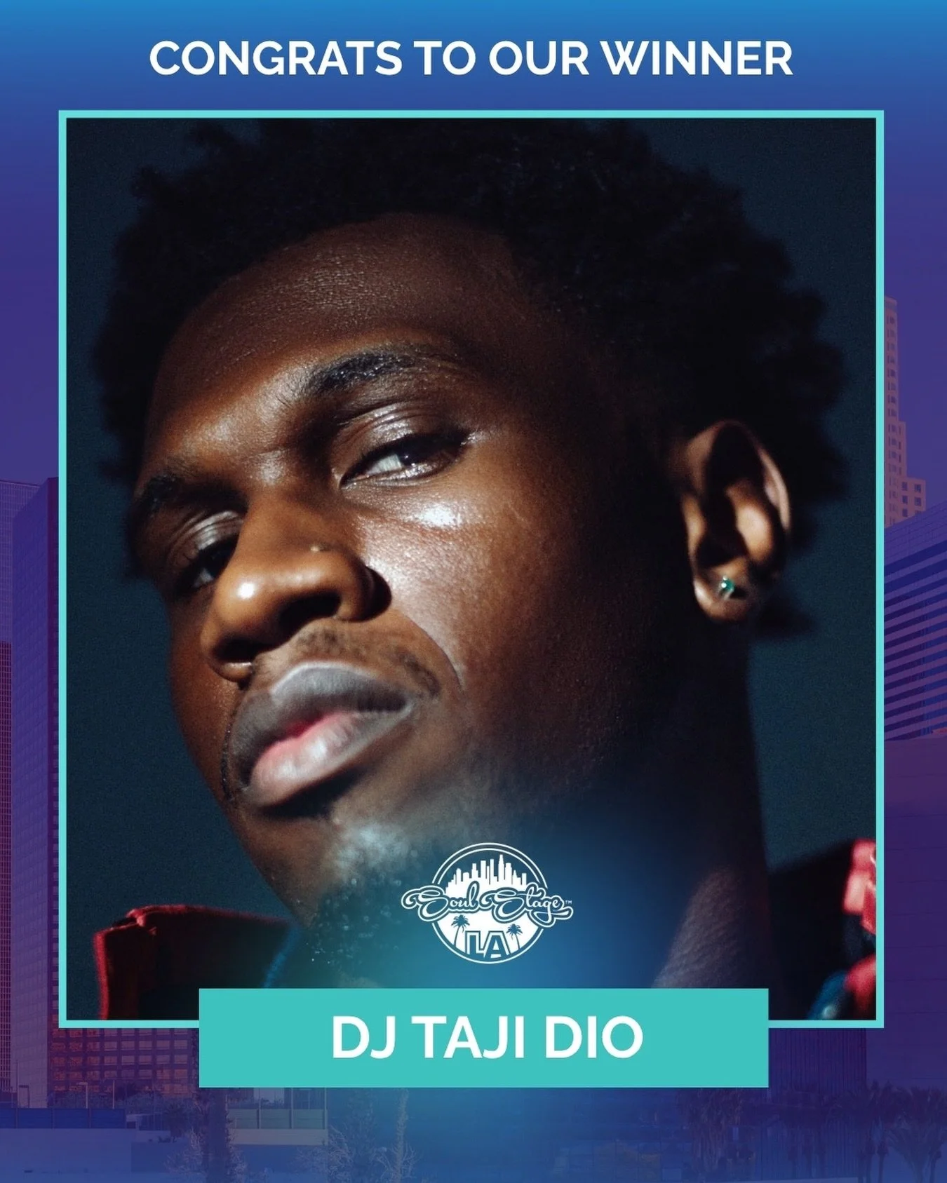 BIG CONGRATS TO OUR DJ WINNER @taji.dionysus