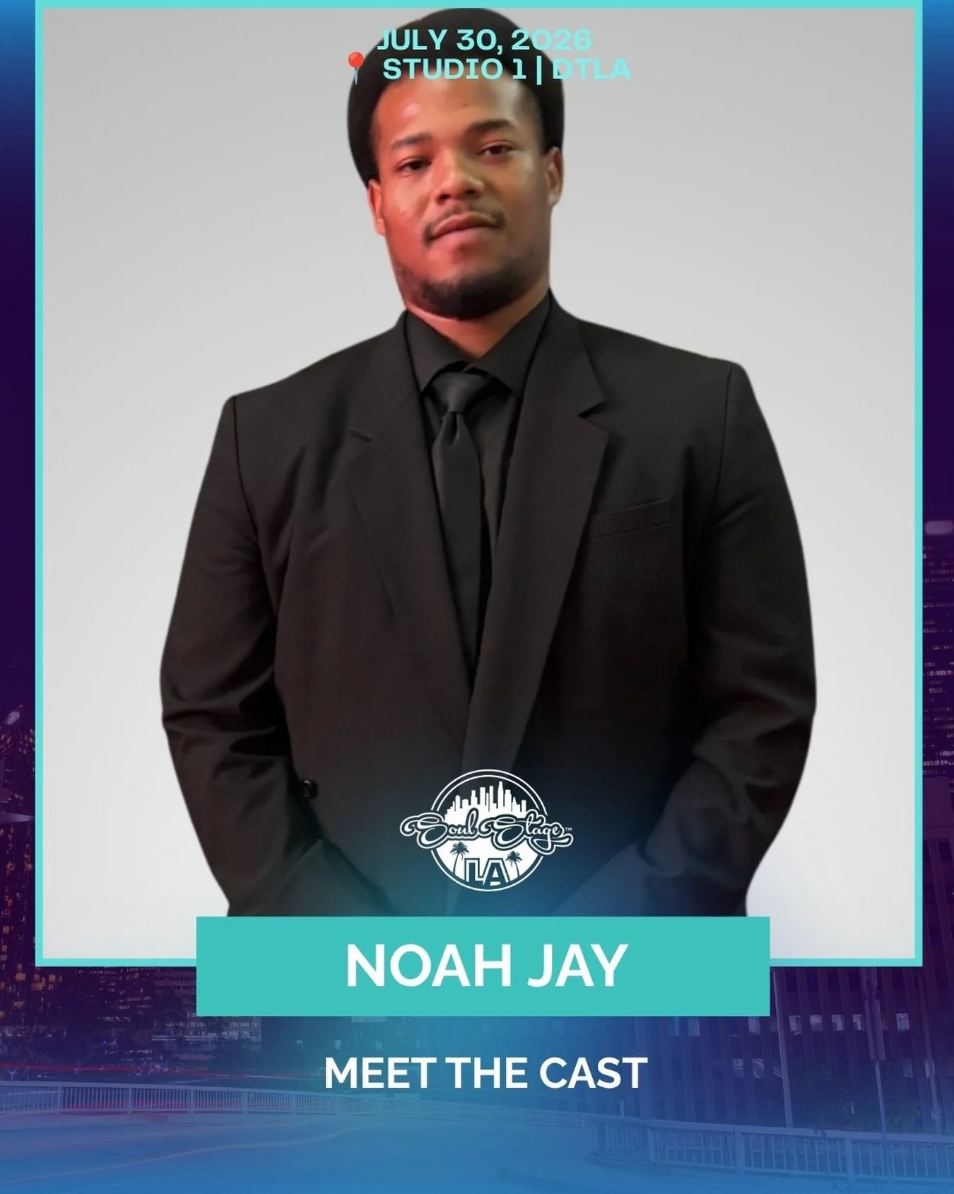Meet the Cast 🎤
Last but not least is&nbsp;@_noah_jay taking the stage at Soul Stage Solos on July 30.

Get ready for an unforgettable night of powerhouse vocals, good drinks, and the kind of energy that only comes from experiencing live music in a 