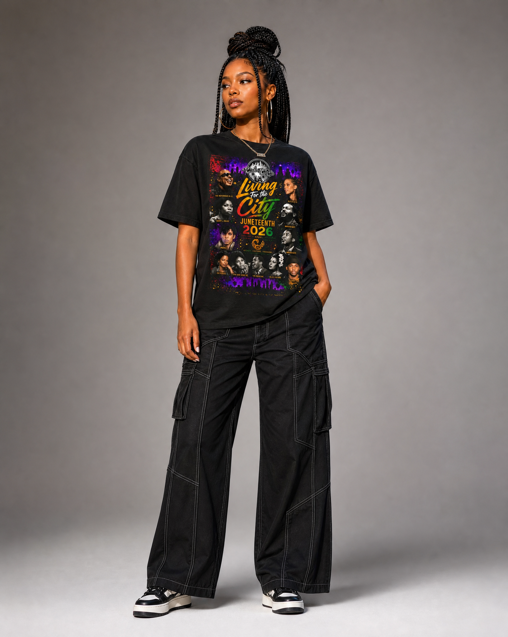 SSLA "Living for the City" Juneteenth 2026 T-shirt