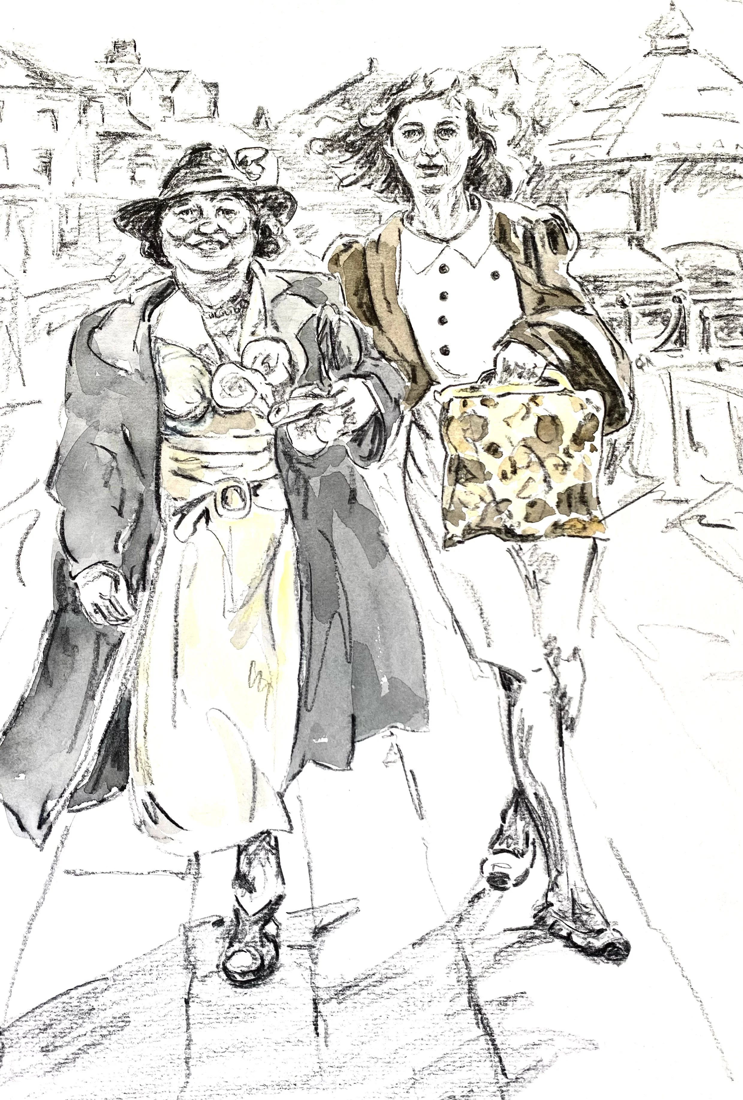 A stroll on the pier