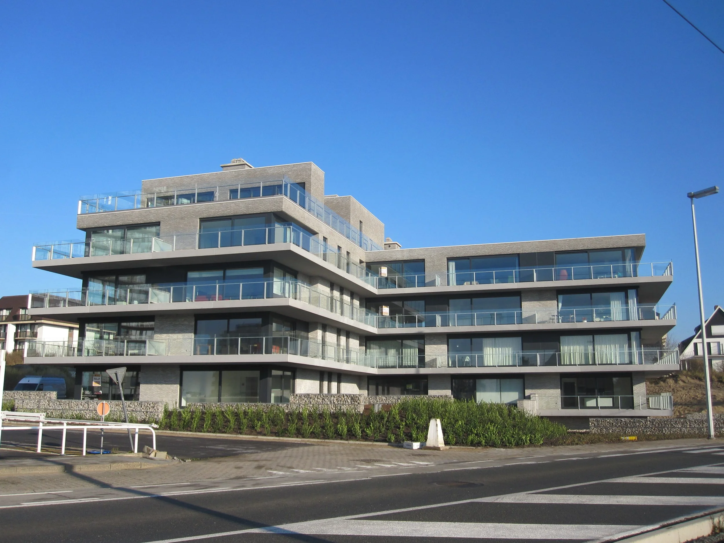 Foto voorgevel residentie Mondriaan