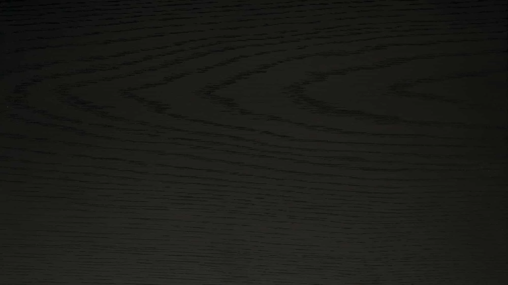 EBONISED OAK - a deep luxurious black finish that mimics expensive, rare ebony wood while keeping the natural grain visible