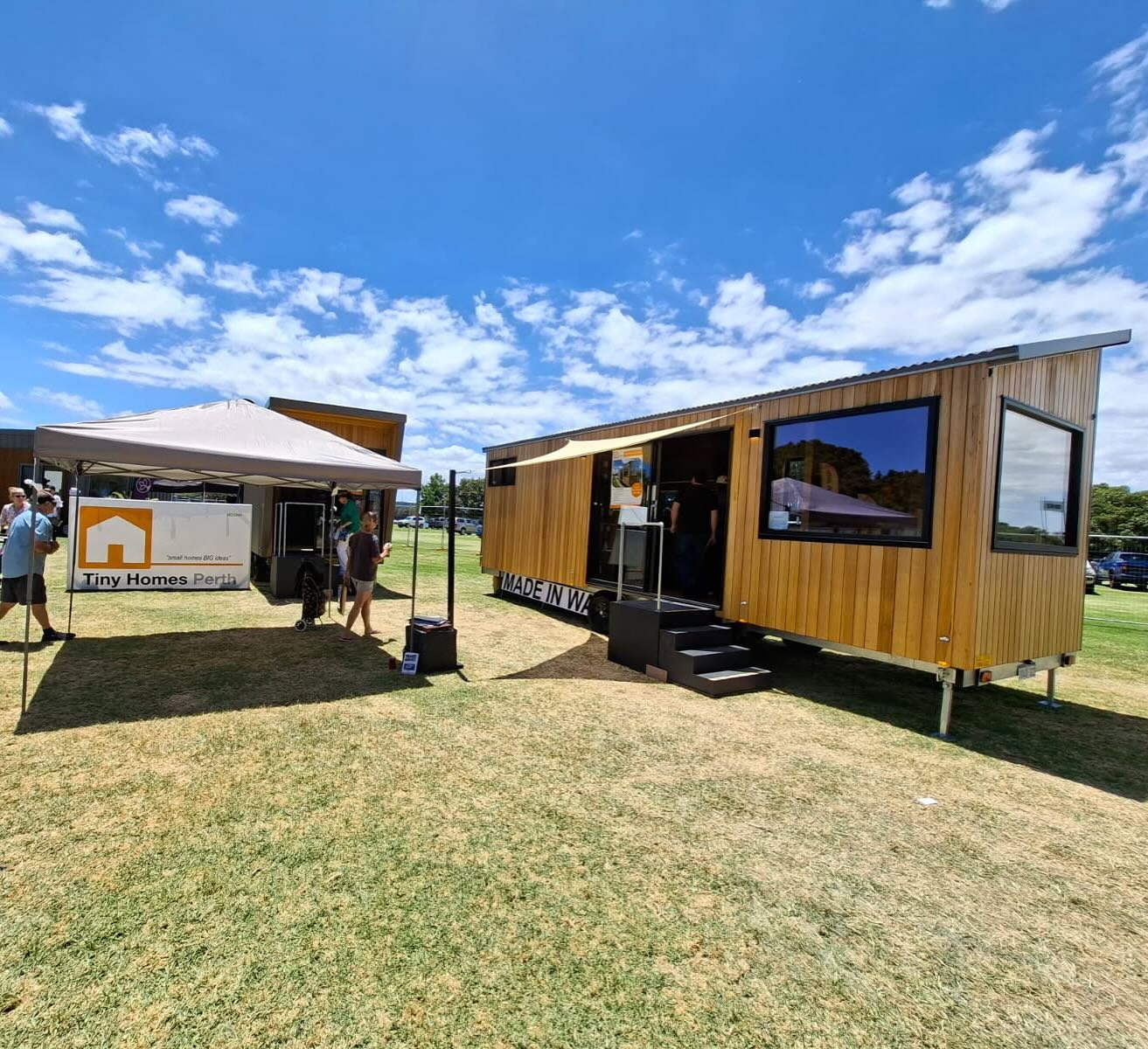 Come down and see Tiny Homes Perth at Perth&rsquo;s first Tiny Home Expo! 🏠🏠

📍McCallum Park 
🗓️This week, 27th- 30th November 

Explore our tiny homes and speak to Simon, our amazing founder/ principal.

We look forward to seeing you there!

Lin