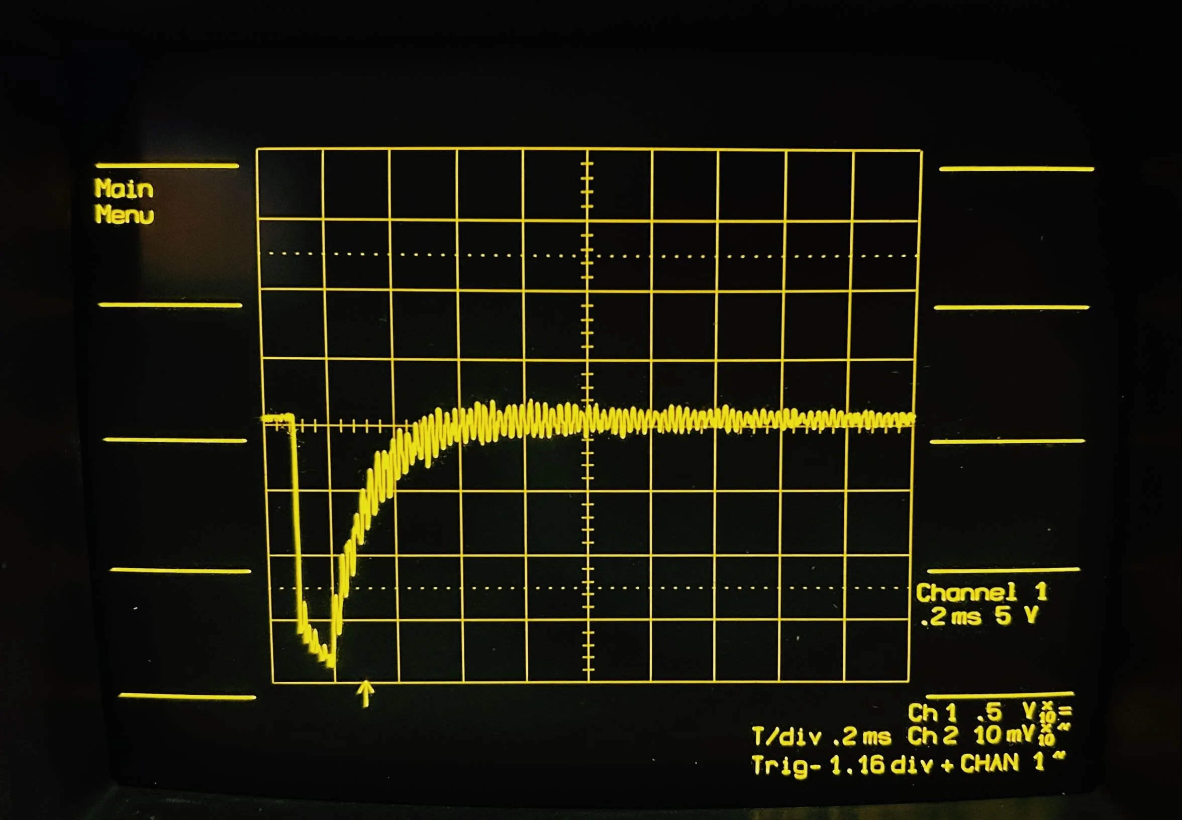 Oscilloscope view
