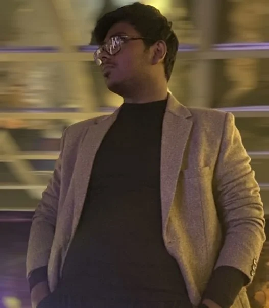 Akhil Anand, founder of LevelUp Library, working on the product.