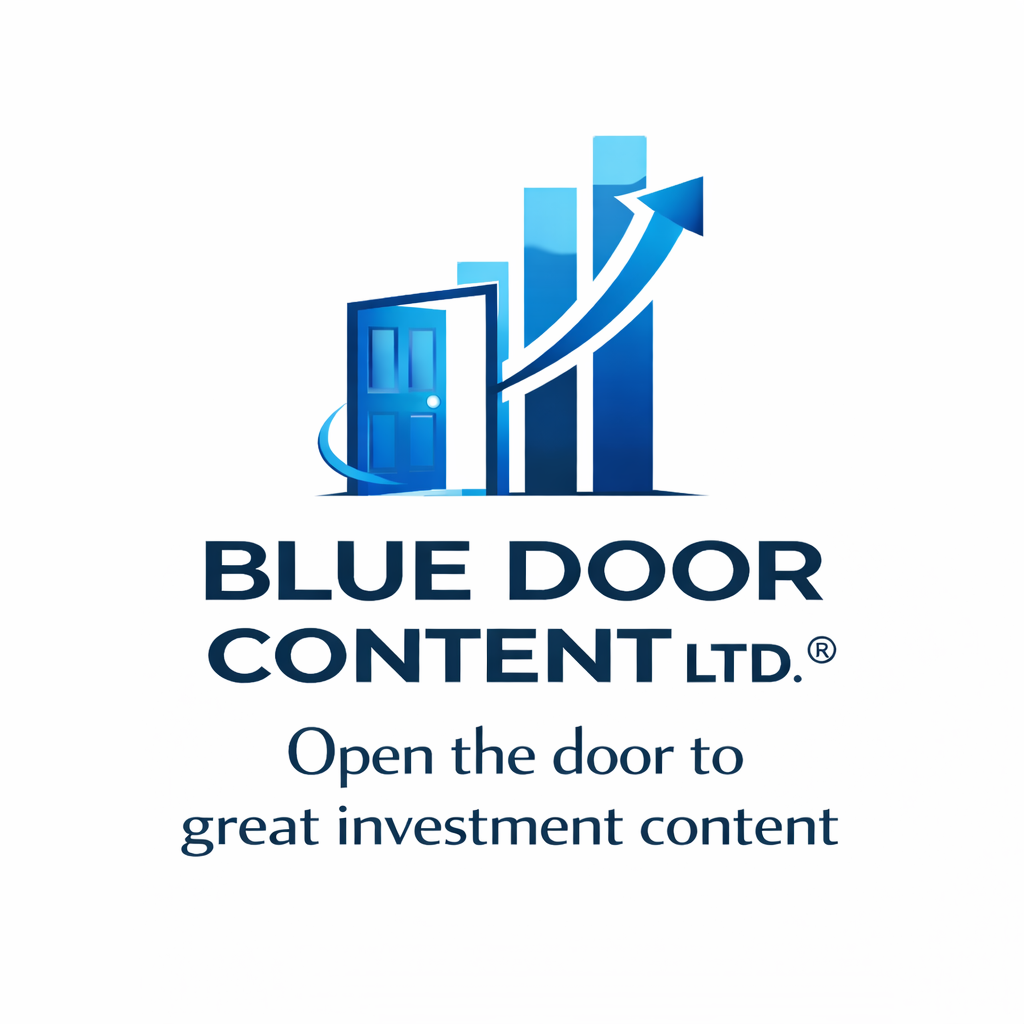 Logo for Blue Door Content Limited.