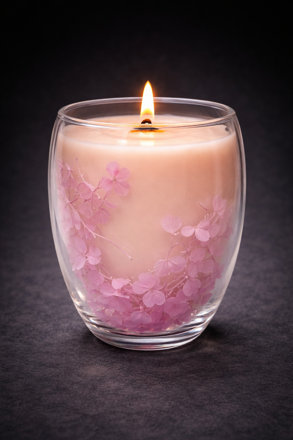 Blooms Entombed - Pink Hydrangea