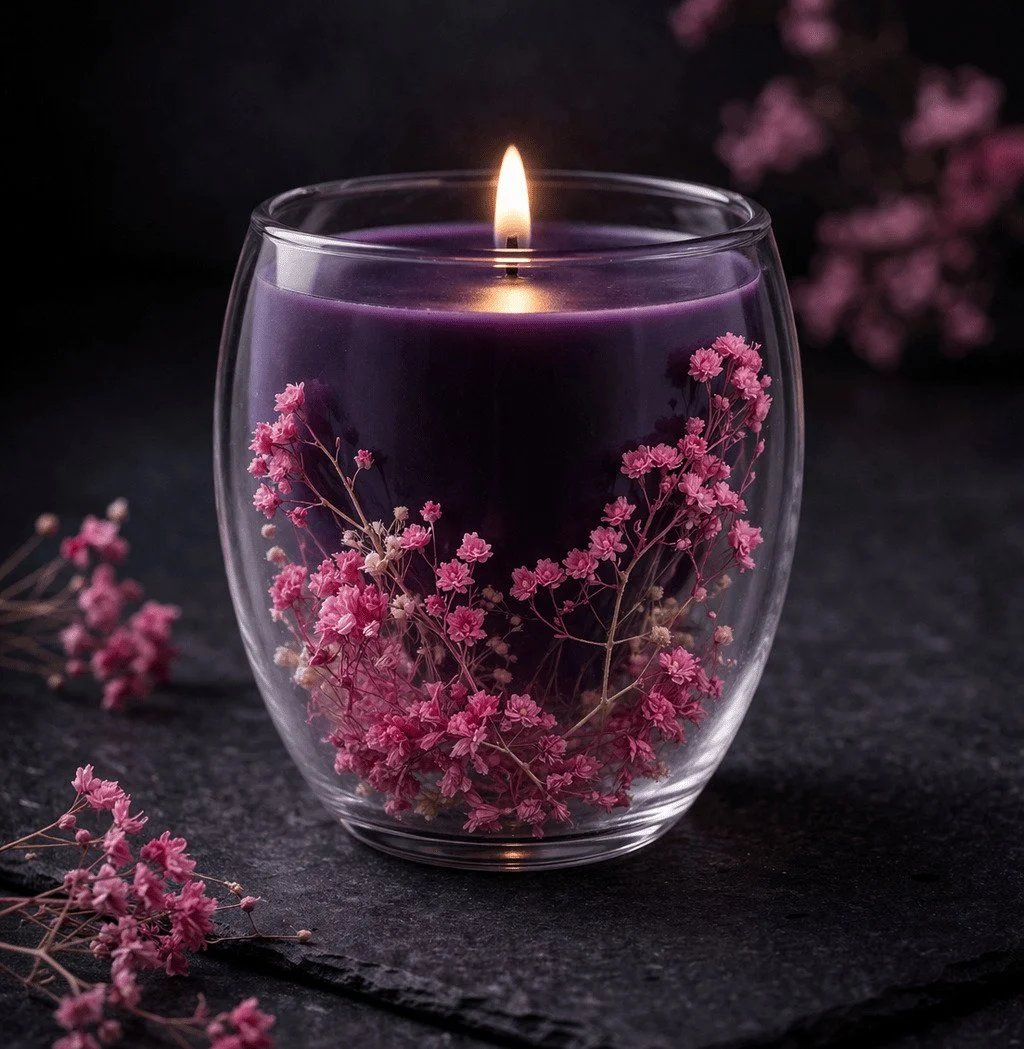Blooms Entombed - Pink Baby’s-Breath
