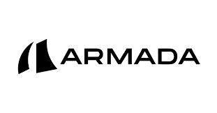 Armada logo with stylized 'A' and the word 'ARMADA' in bold letters