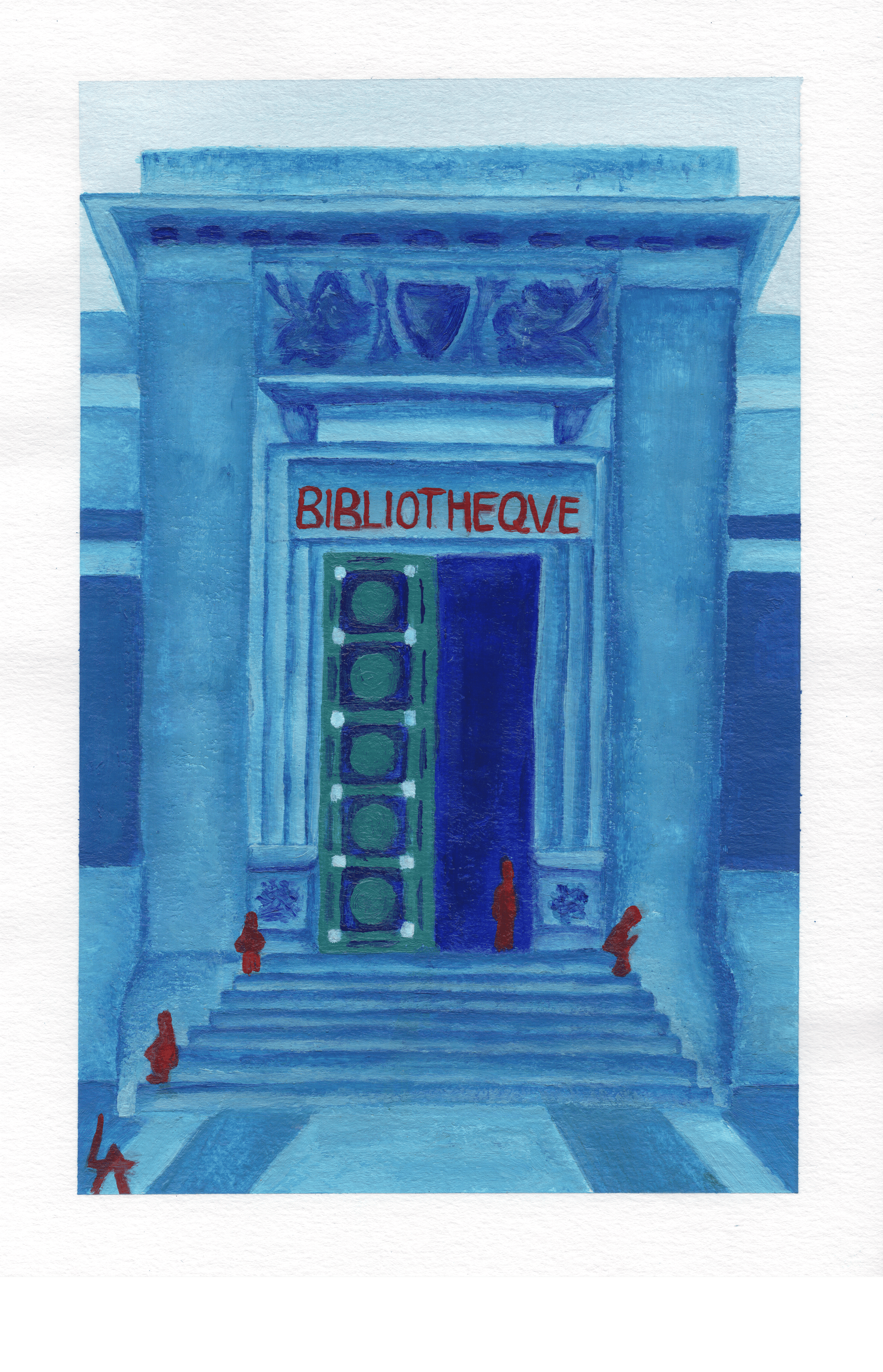 PEINTURE ORIGINALE | Bibliothèque d'Etude et du Patrimoine, Toulouse