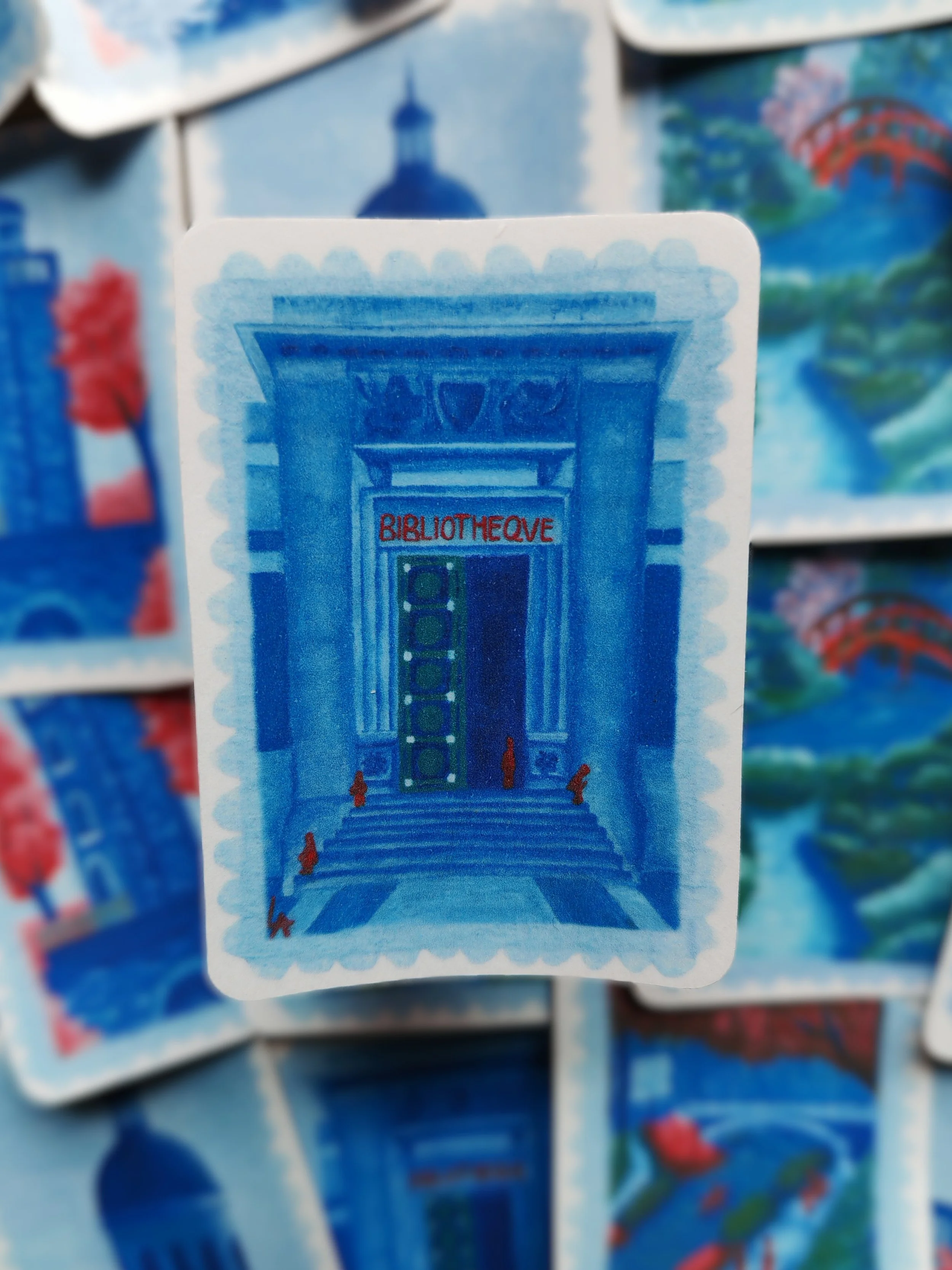 Sticker individuel | Bibliothèque d'Etudes et du Patrimoine, Toulouse