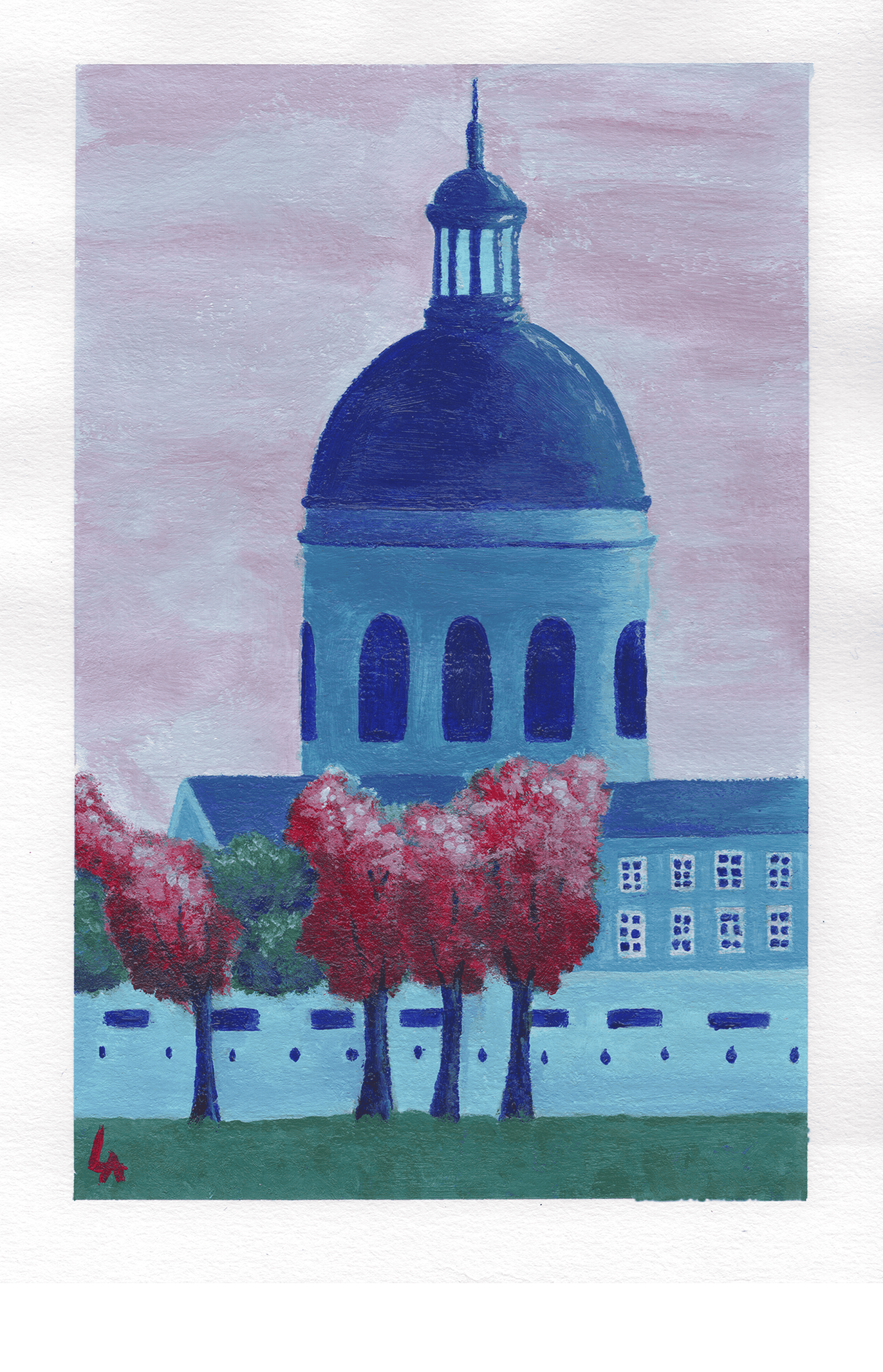 PEINTURE ORIGINALE | Chapelle de La Grave, Toulouse