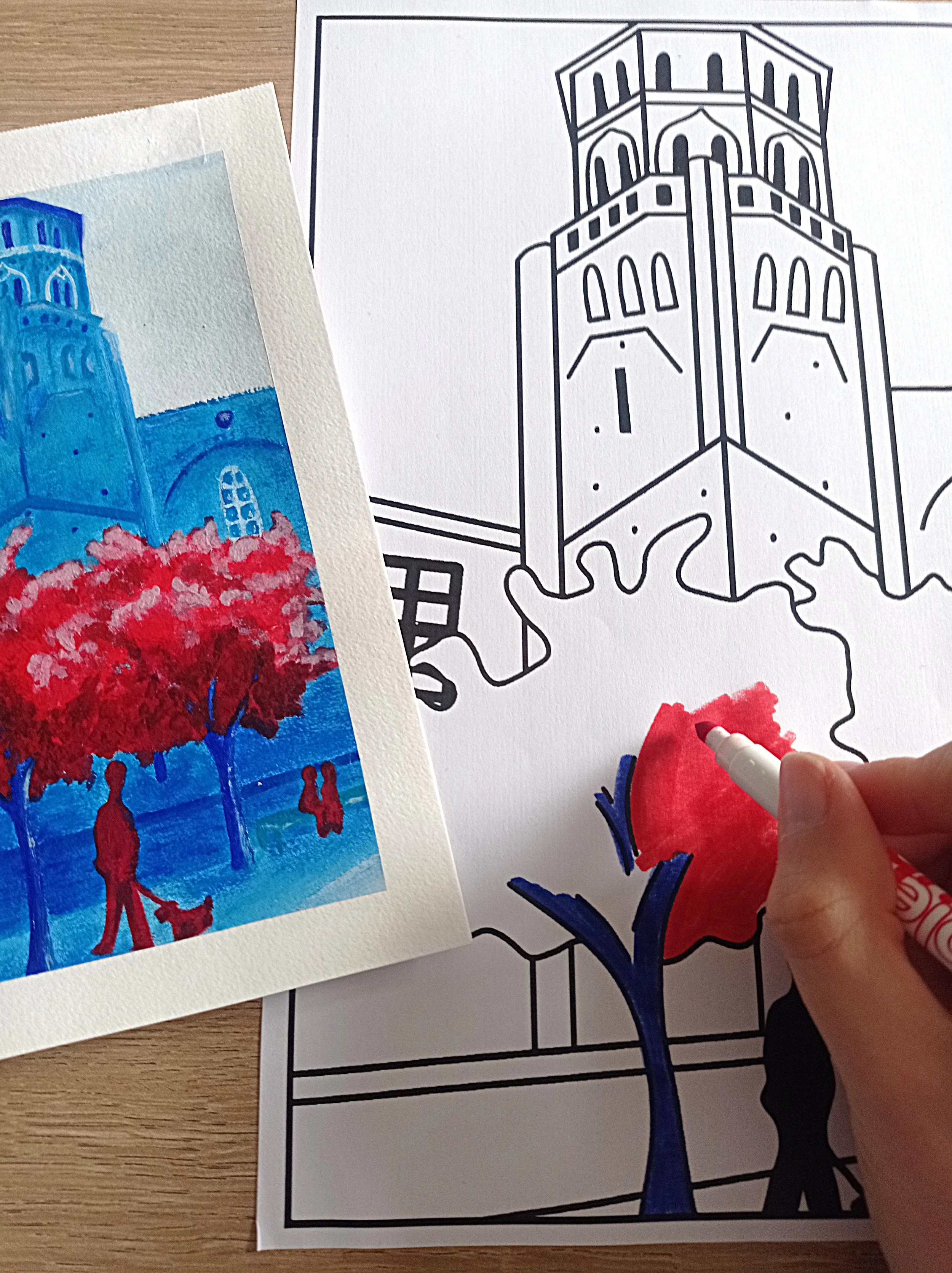 COLORIAGE A TELECHARGER - Musée des Augustins, Toulouse