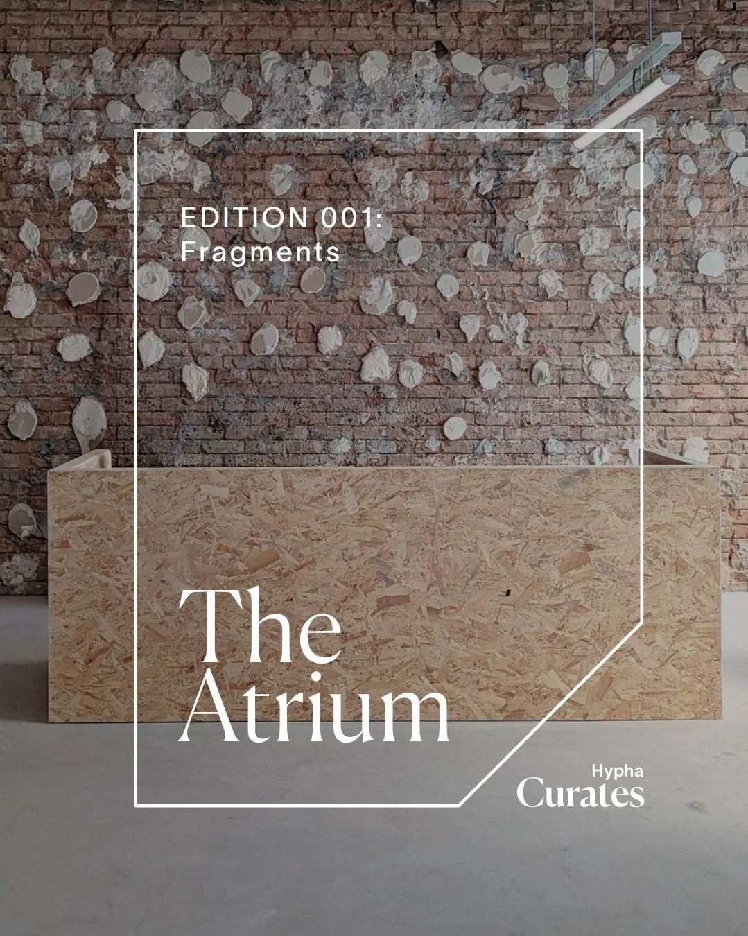 Hypha Curates launch The Atrium show in London, featuring contemporary artist Matt Kavanagh who will show his Coordinates collection of sustainable sculpture perfect for luxury interiors