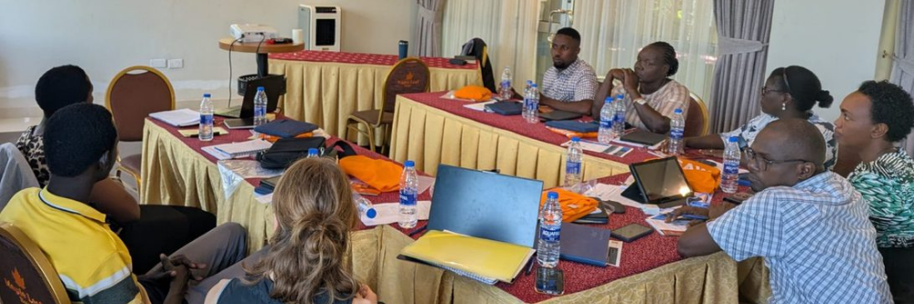 A research method training session in full swing