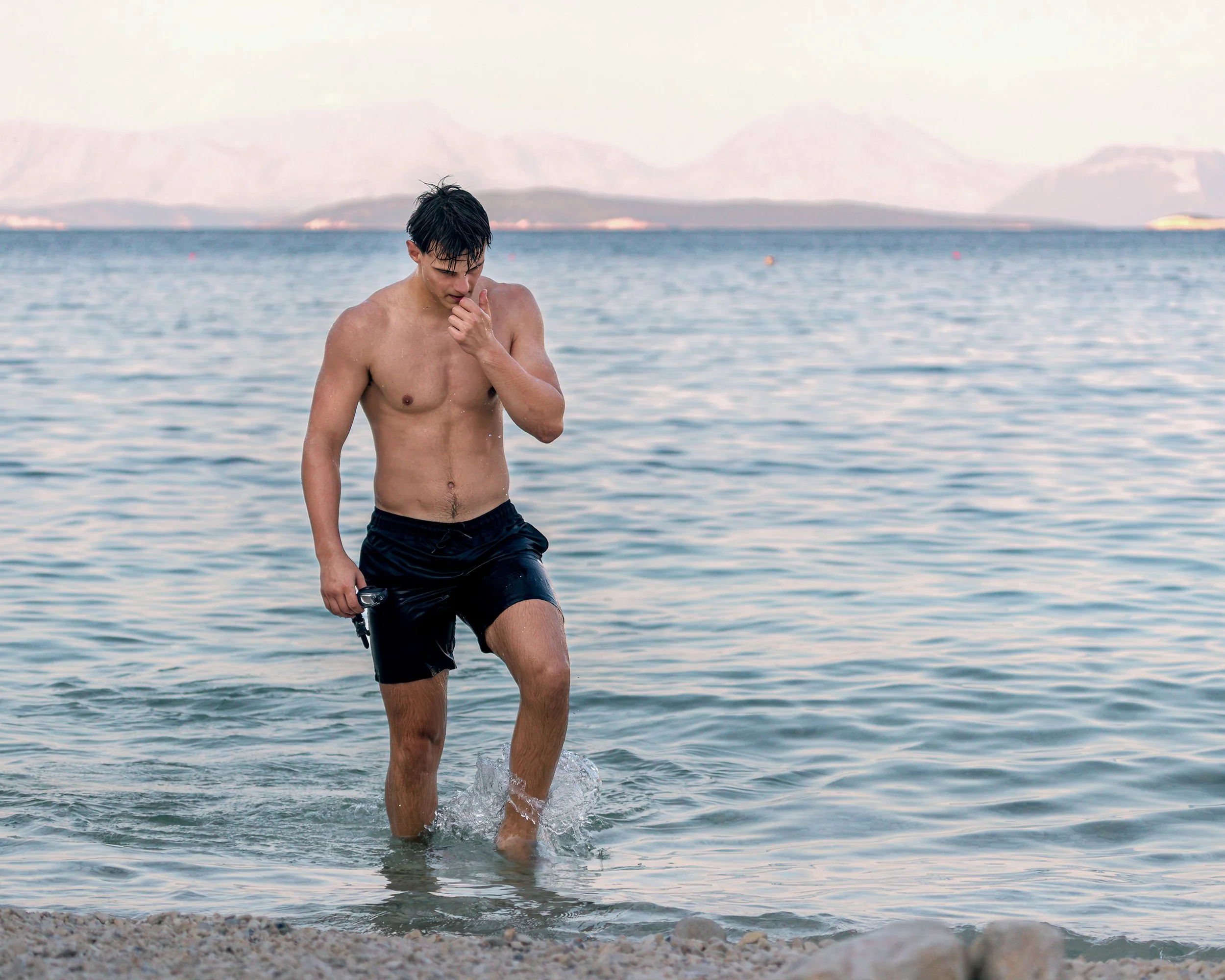 The Last Swim of the Day