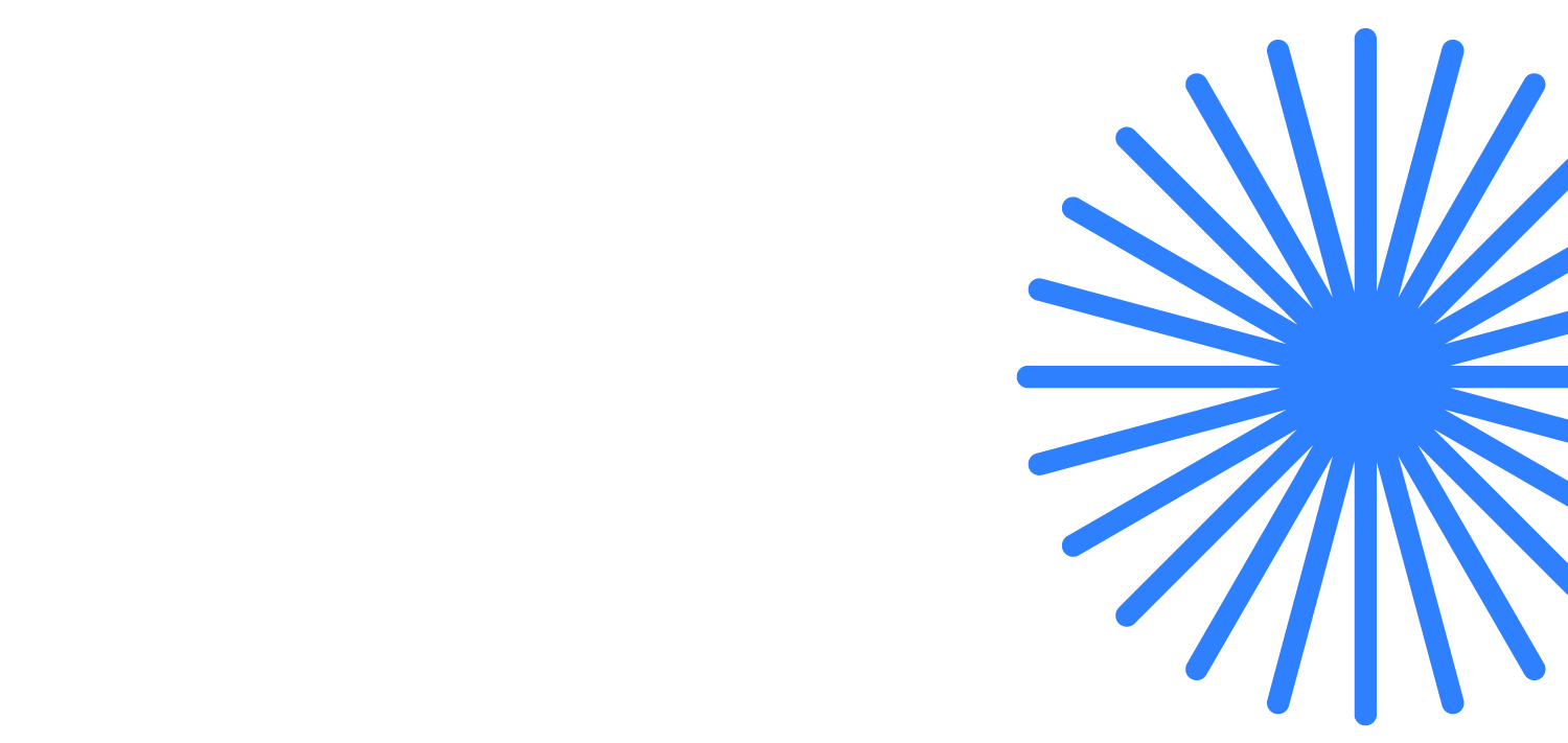 Celebration logo with a blue firework burst graphic on the right side.