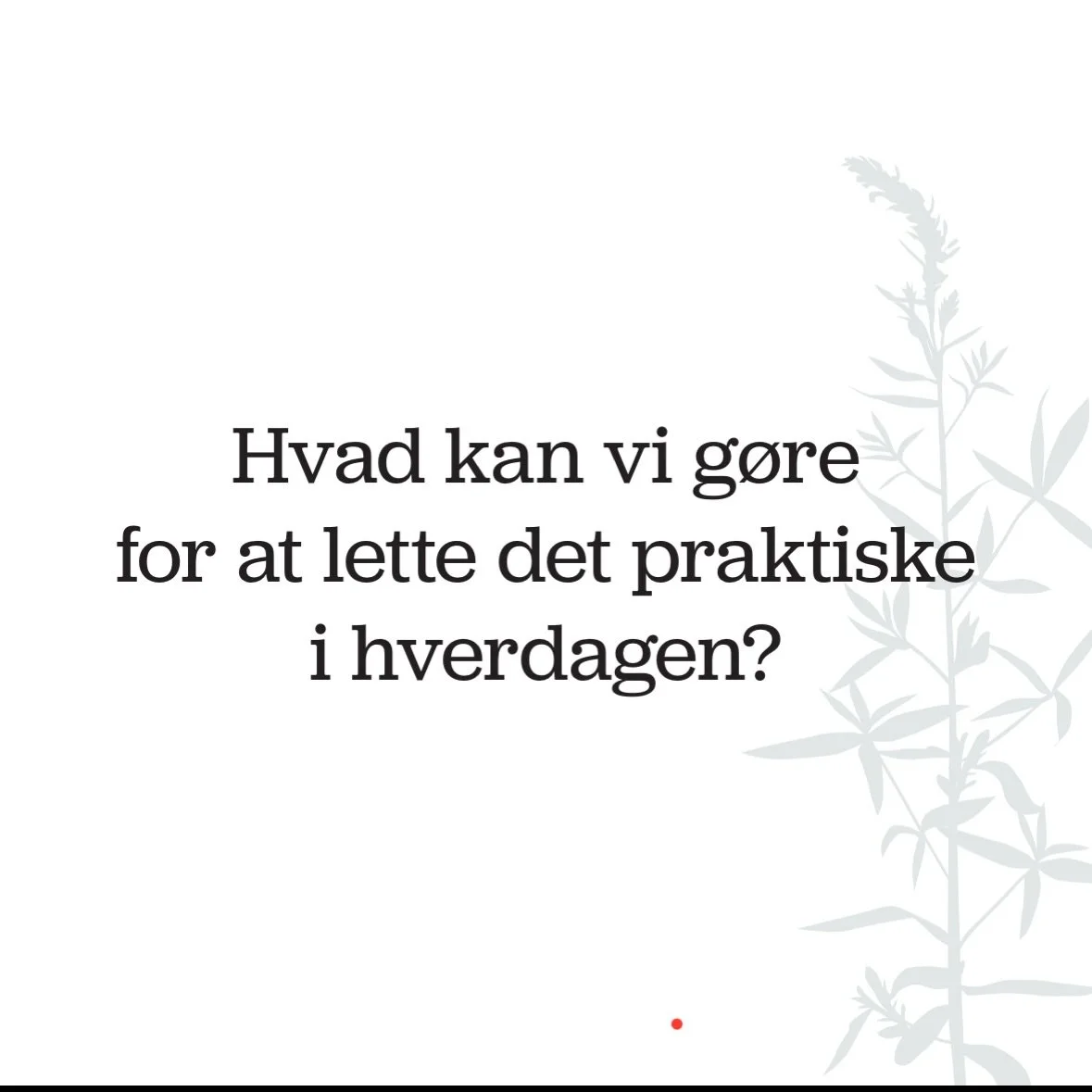 Et sp&oslash;rgsm&aring;l fra mine samtalekort. 

Sp&oslash;rgsm&aring;l I kan vende som par, som familie, i p&aring;r&oslash;rendegrupper. 

Der er 116 sp&oslash;rgsm&aring;l, s&aring; der er om lidt af hvert indenfor omr&aring;derne:

💛 Vigtigste 