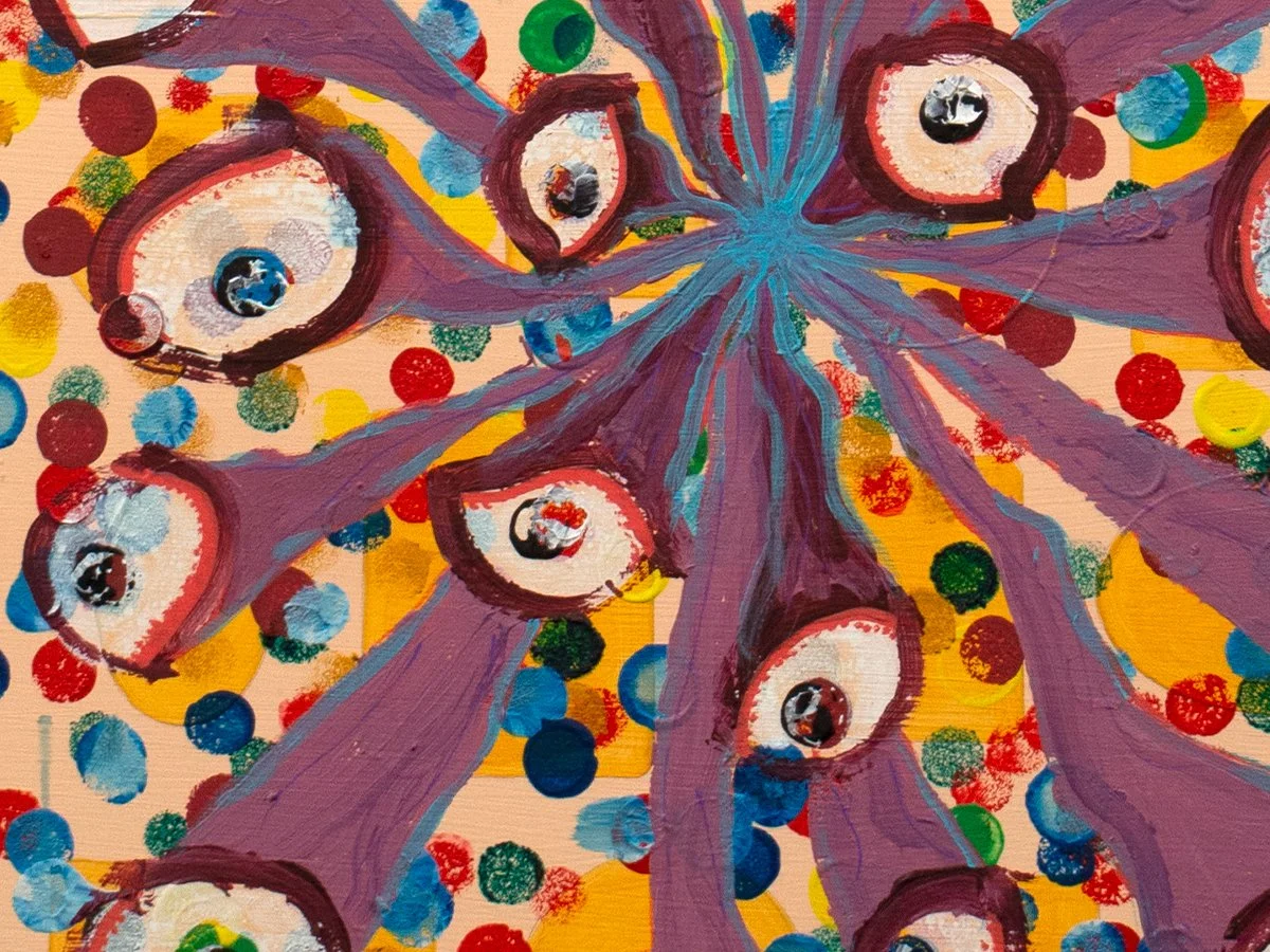 Eyeball Paul (framed)