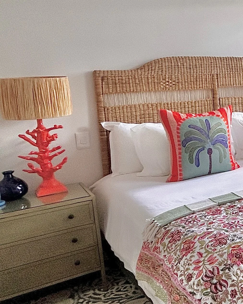 Main bedroom at Whale Walk apartment with King Size XL bed.