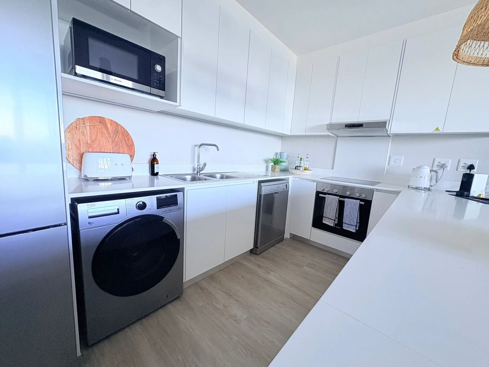 Fully equipped kitched at The View, self-catering apartment