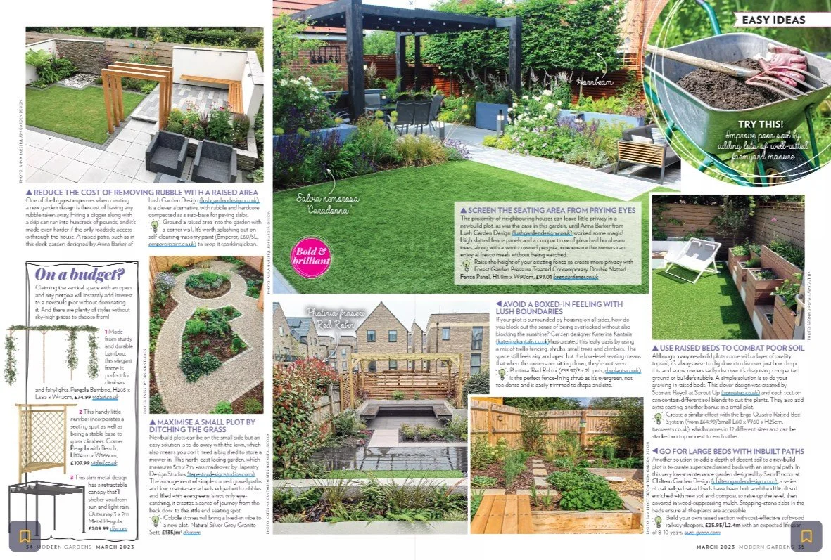 Modern Gardens magazine - Katerina Kantalis London Garden Designer