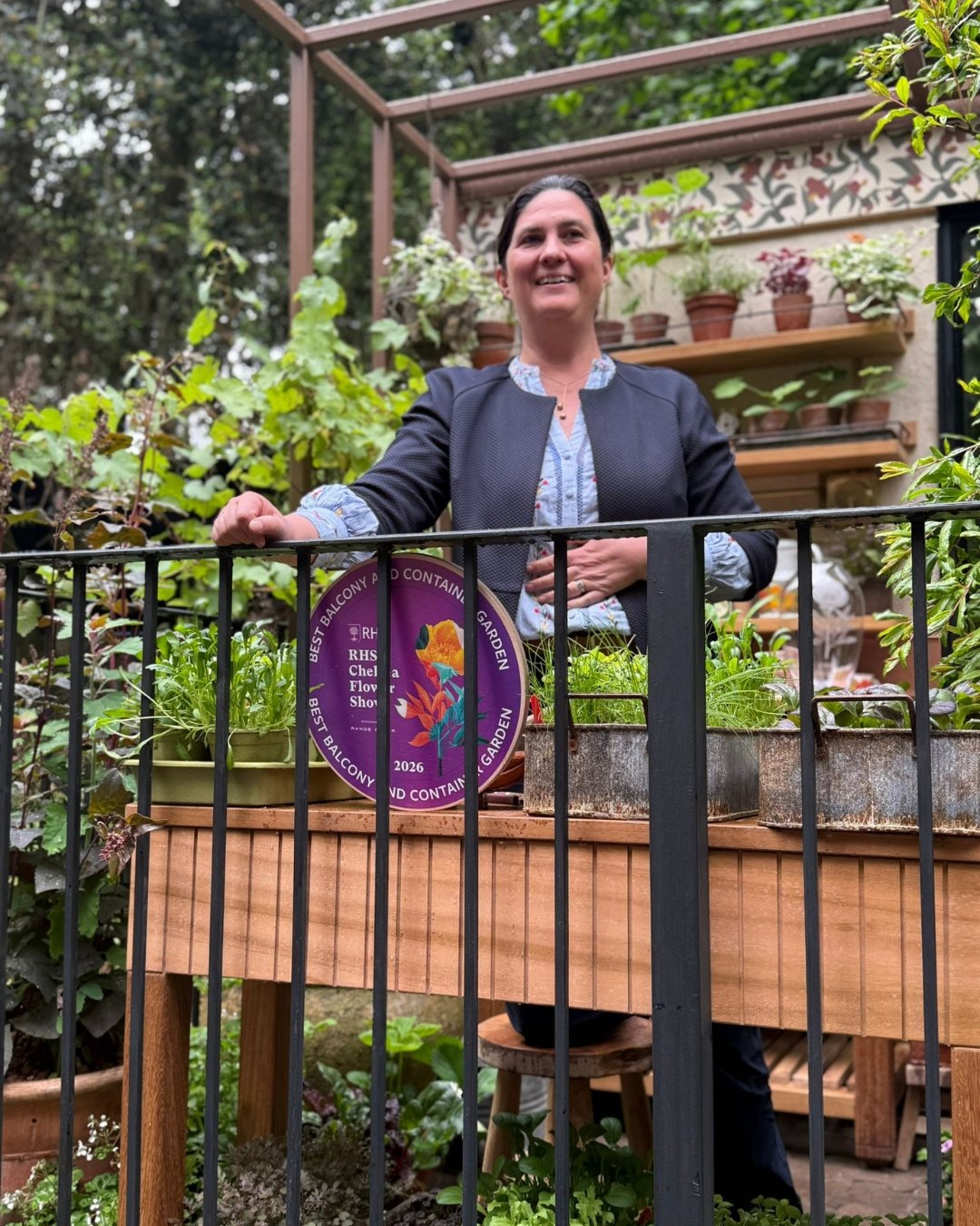 And there's more&hellip; 🥇

A Little Garden of Shared Knowledge has been awarded Best in Show for the Balcony and Container Garden category at the RHS Chelsea Flower Show 2026.

I don't have the words yet - honestly this one feels very special.

Tha
